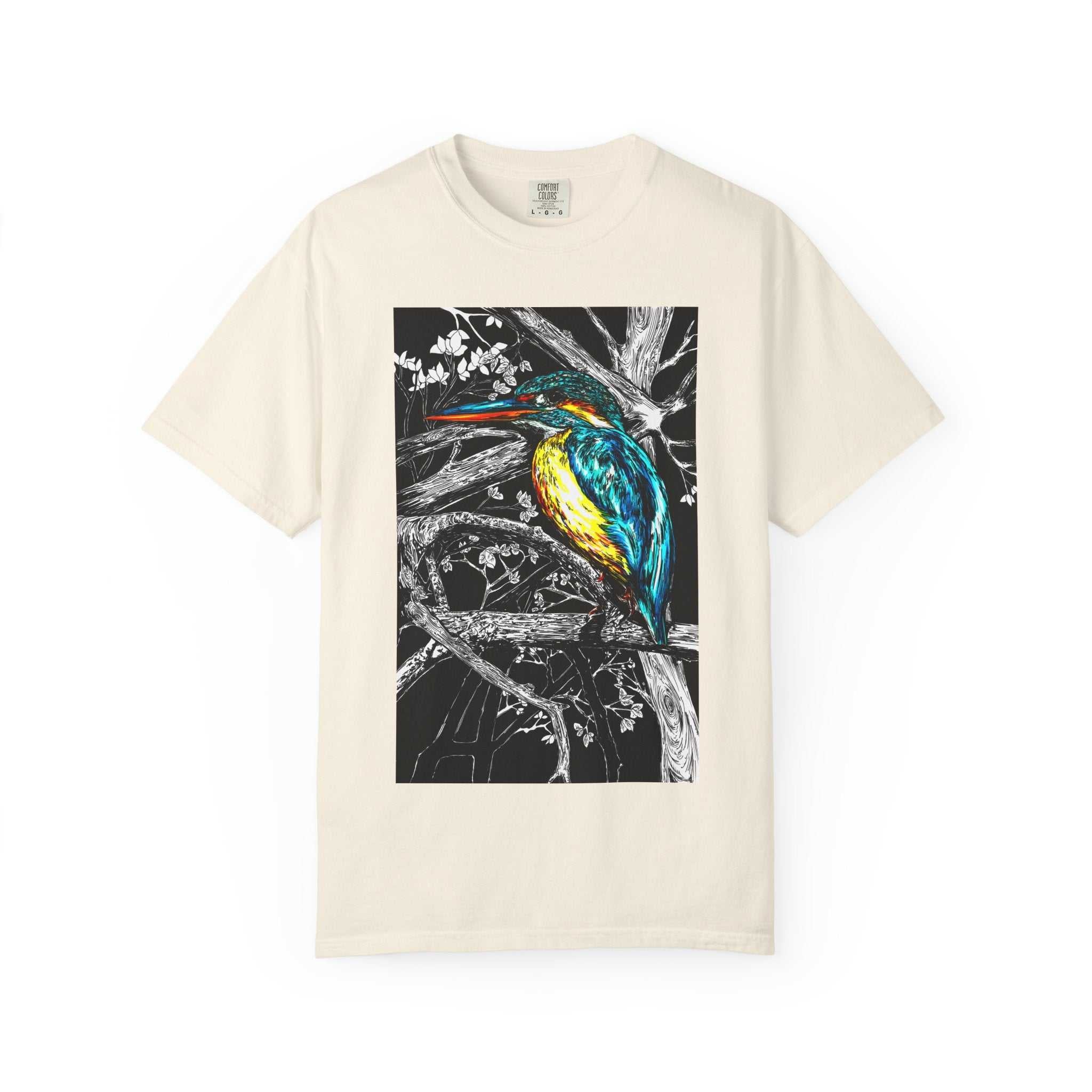 Discover the perfect shirt for nature lovers with our Kingfisher Graphic Unisex T-Shirt - Nature Lover's Tee. Stand out in style!