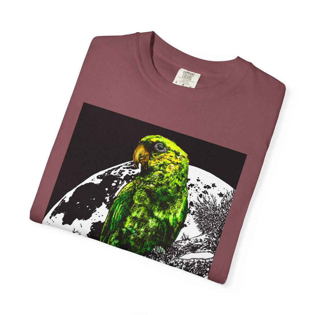 Cool Parrot in the Moonlight Unisex T-shirt