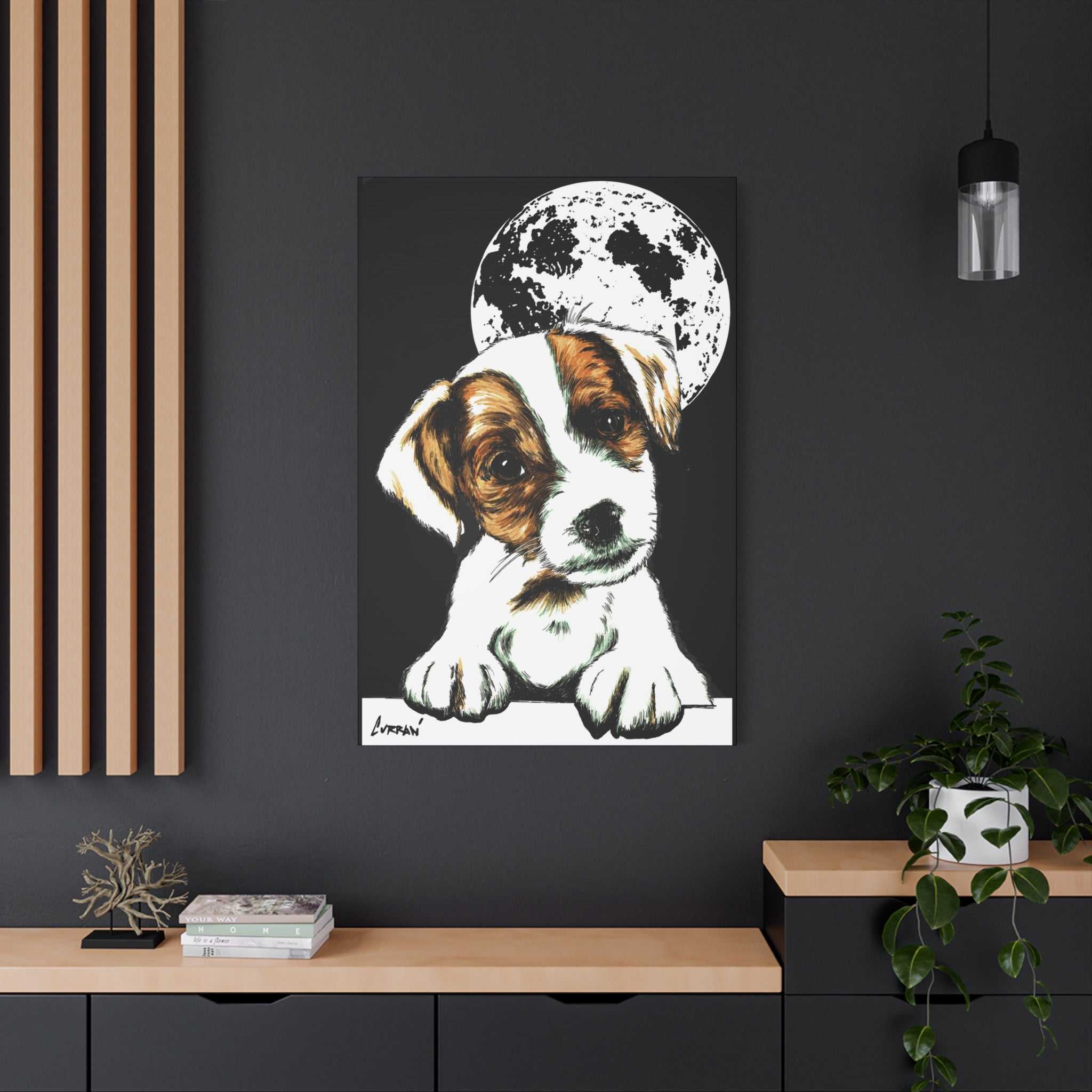 Beagle Wall Art Print of the Original, hand drawn wall art