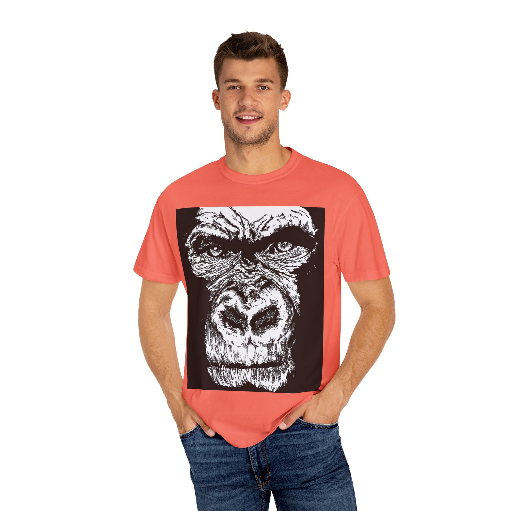 Gorilla Graphic T-Shirt - Unisex Animal Print Tee