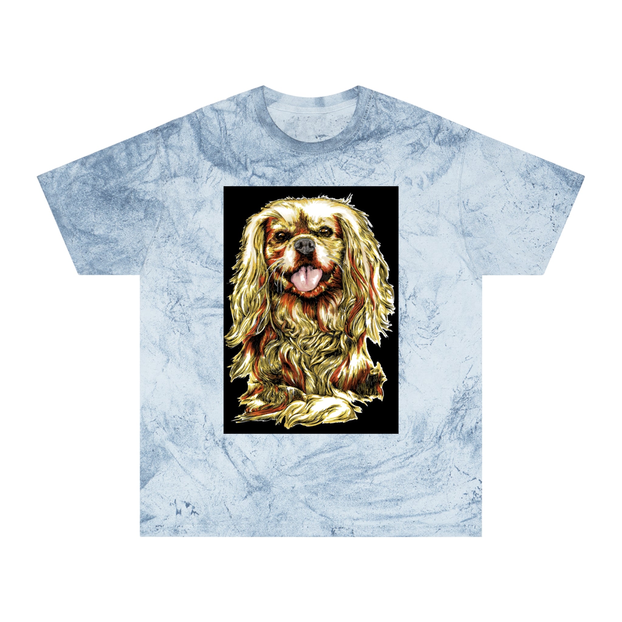Colorful Dog Art Unisex T Shirt Perfect Gift for Pet Lovers