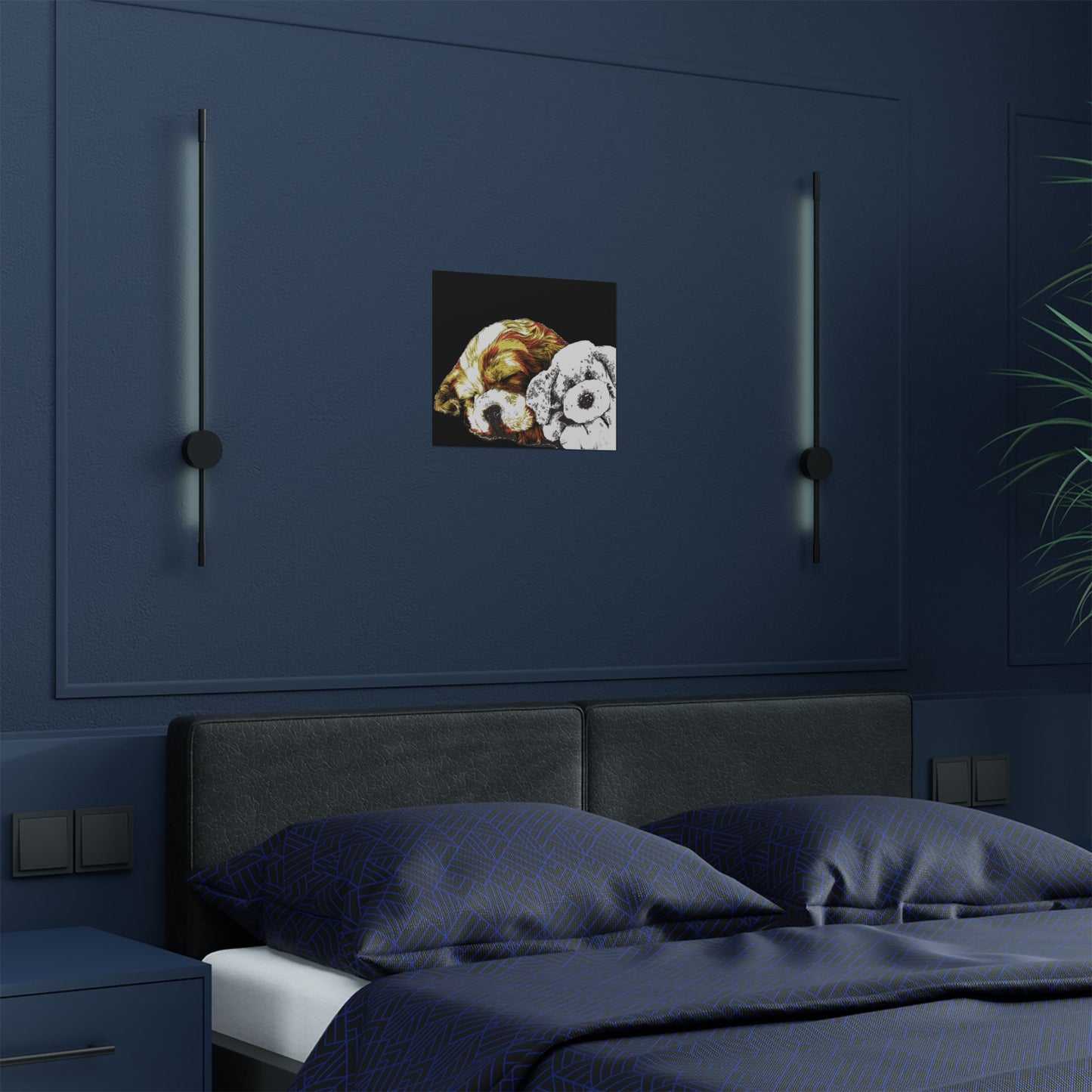 Cocker Spaniel Satin Poster - Heartwarming Dog Design