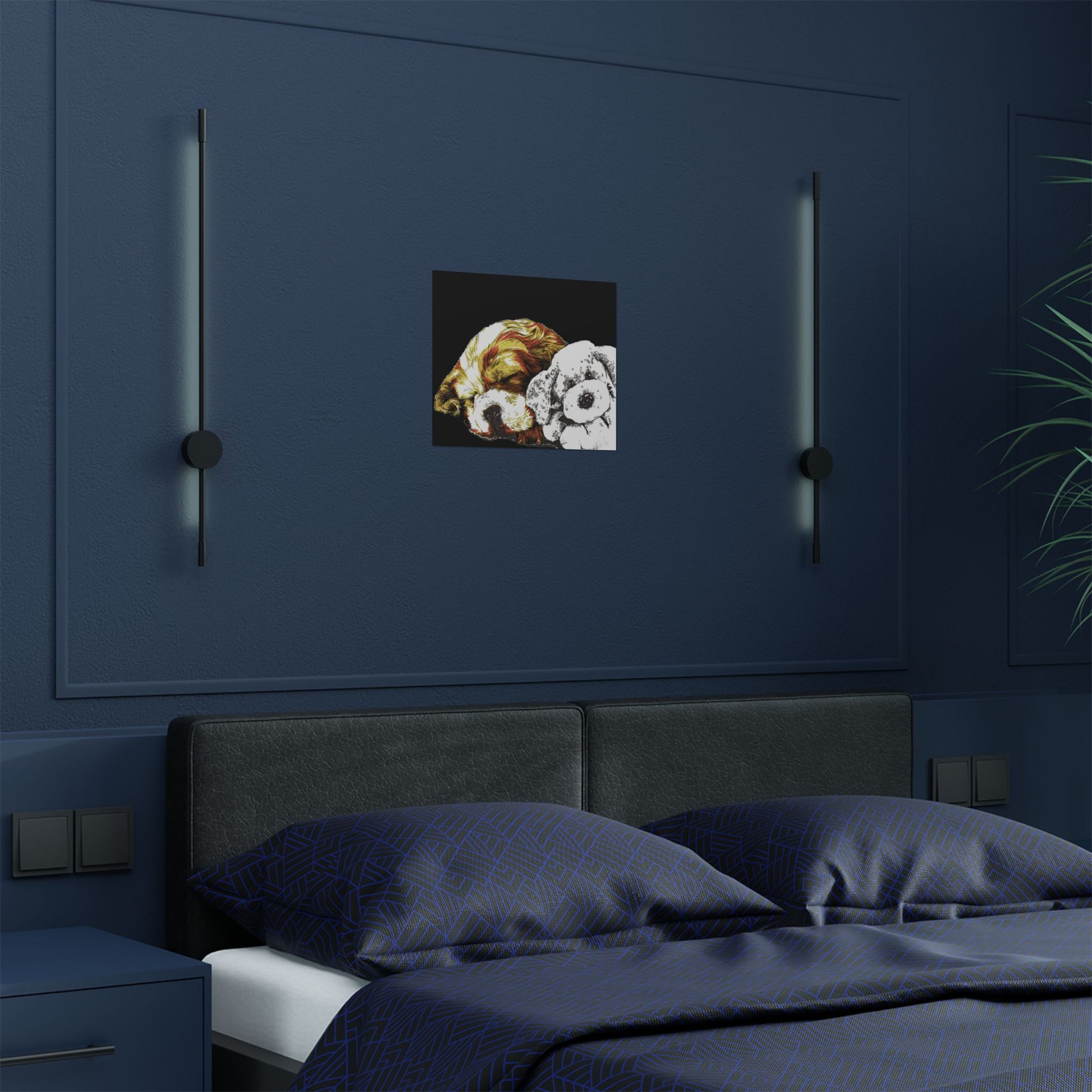 Cocker Spaniel Satin Poster - Heartwarming Dog Design