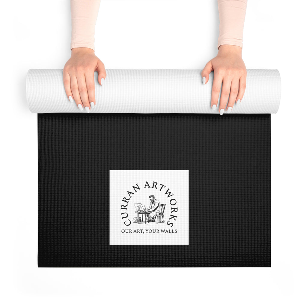 Gorilla Face Foam Yoga Mat, Original Wall Art