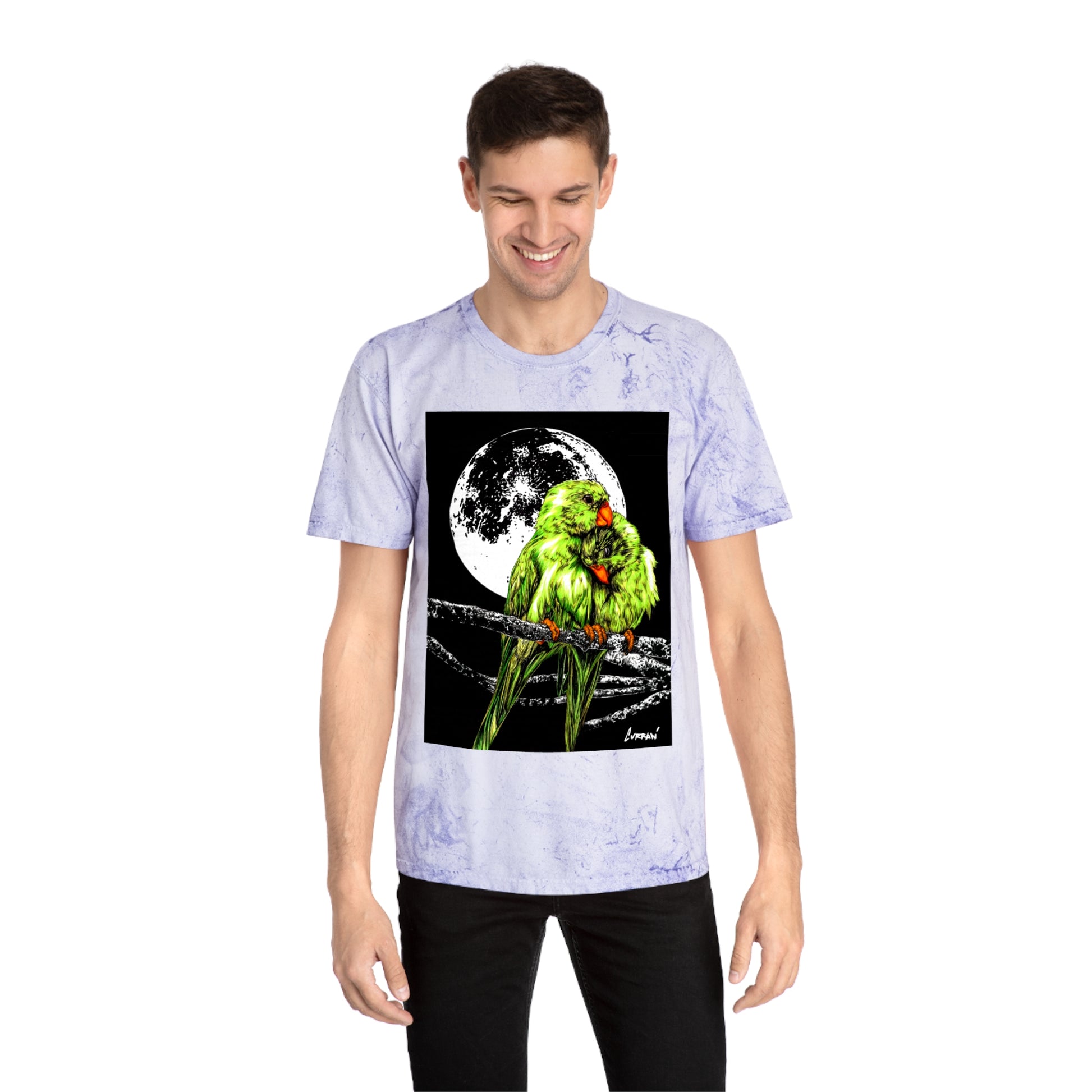 Beautiful Parrot Art Unisex Tee - Nature Lovers Gift