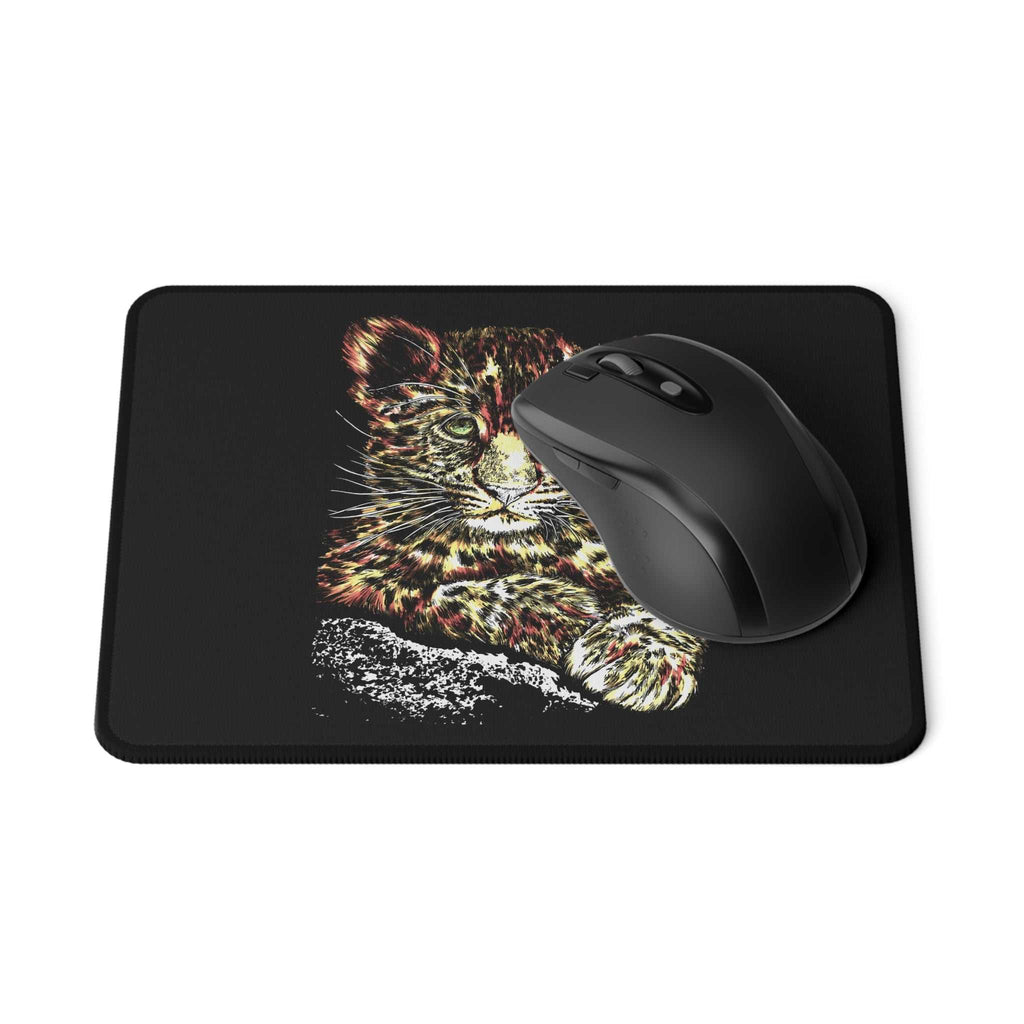 Transform your gaming experience with our Wildlife Leopard Non-Slip Gaming Mouse Pad. Say goodbye to slipping and hello to precision control!