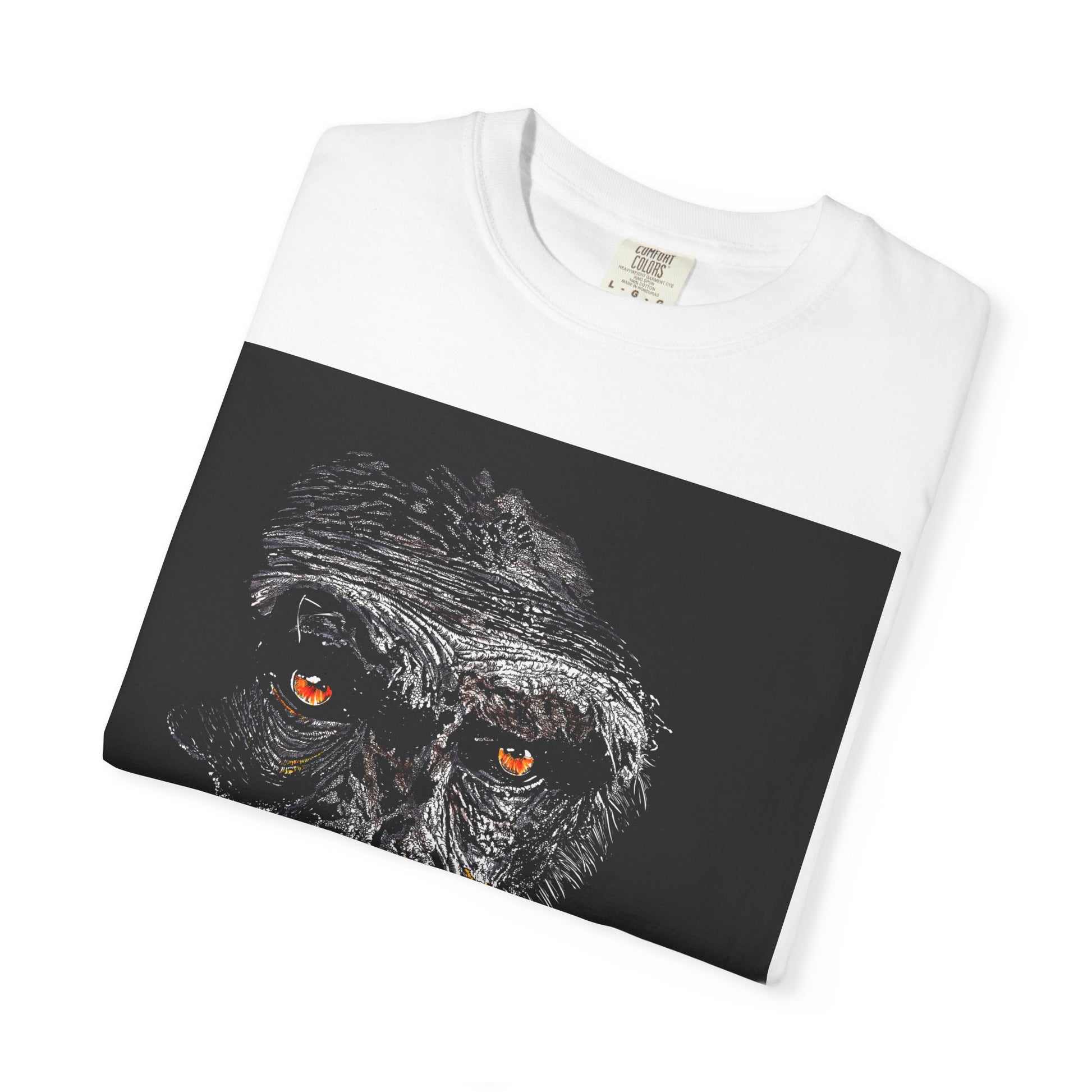 Gorilla Garment-Dyed Art T-Shirt | Unique Unisex Graphic Tee