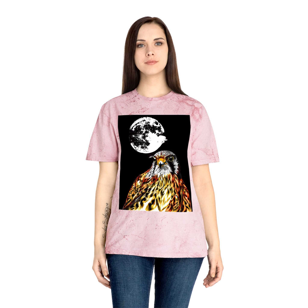 Unisex Color Blast Falcon T Shirt Bohemian Nature Vibe