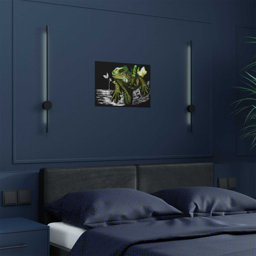 Transform your walls with our Lizard Satin Poster - Stunning 300gsm Wall Art. Elevate your space with this captivating piece!