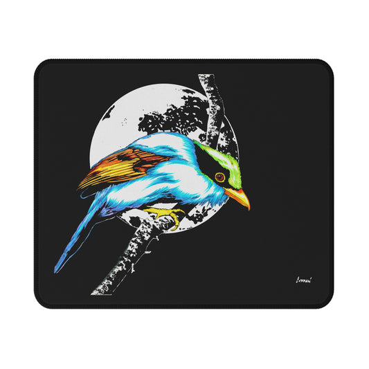 Vibrant Bird Art Non-Slip Gaming Mouse Pad - Perfect Gift for Nature Lovers