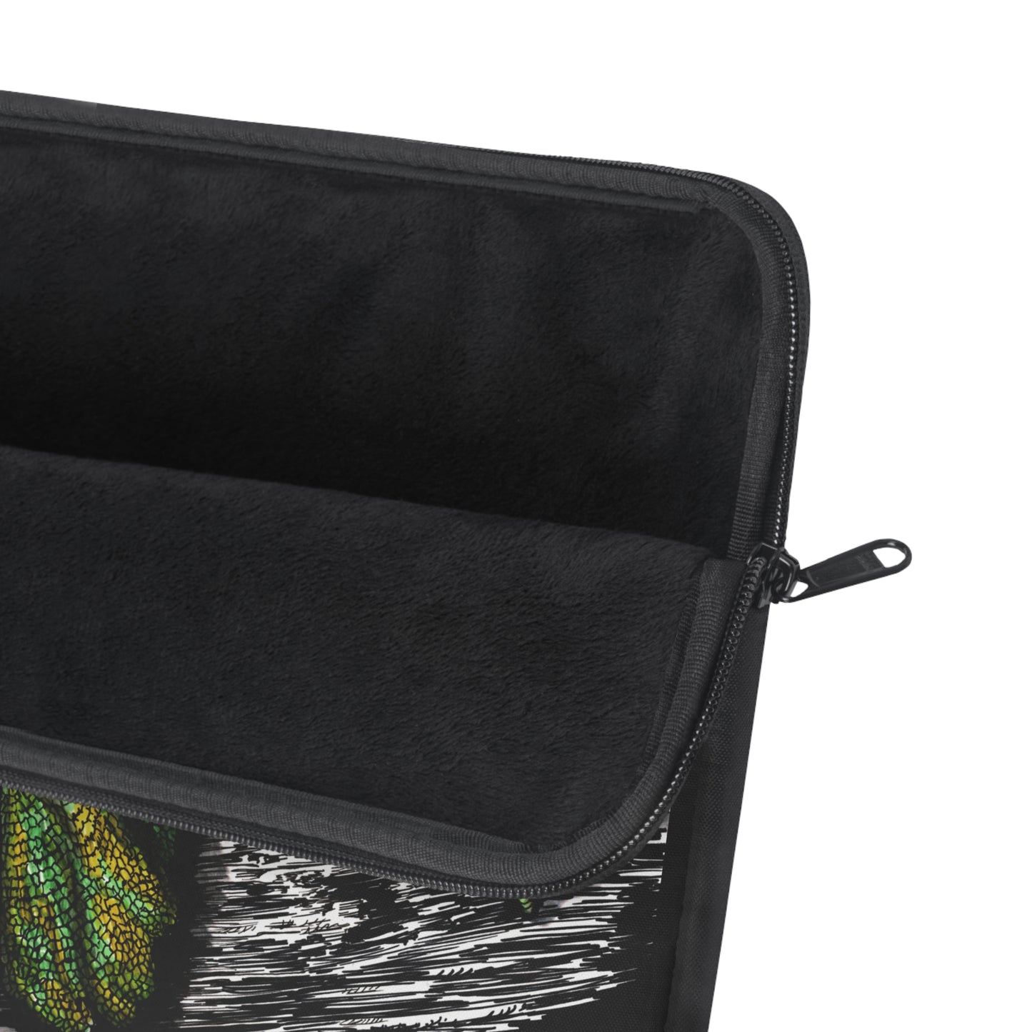 Vibrant Iguana Laptop Sleeve - Colorful Nature Design