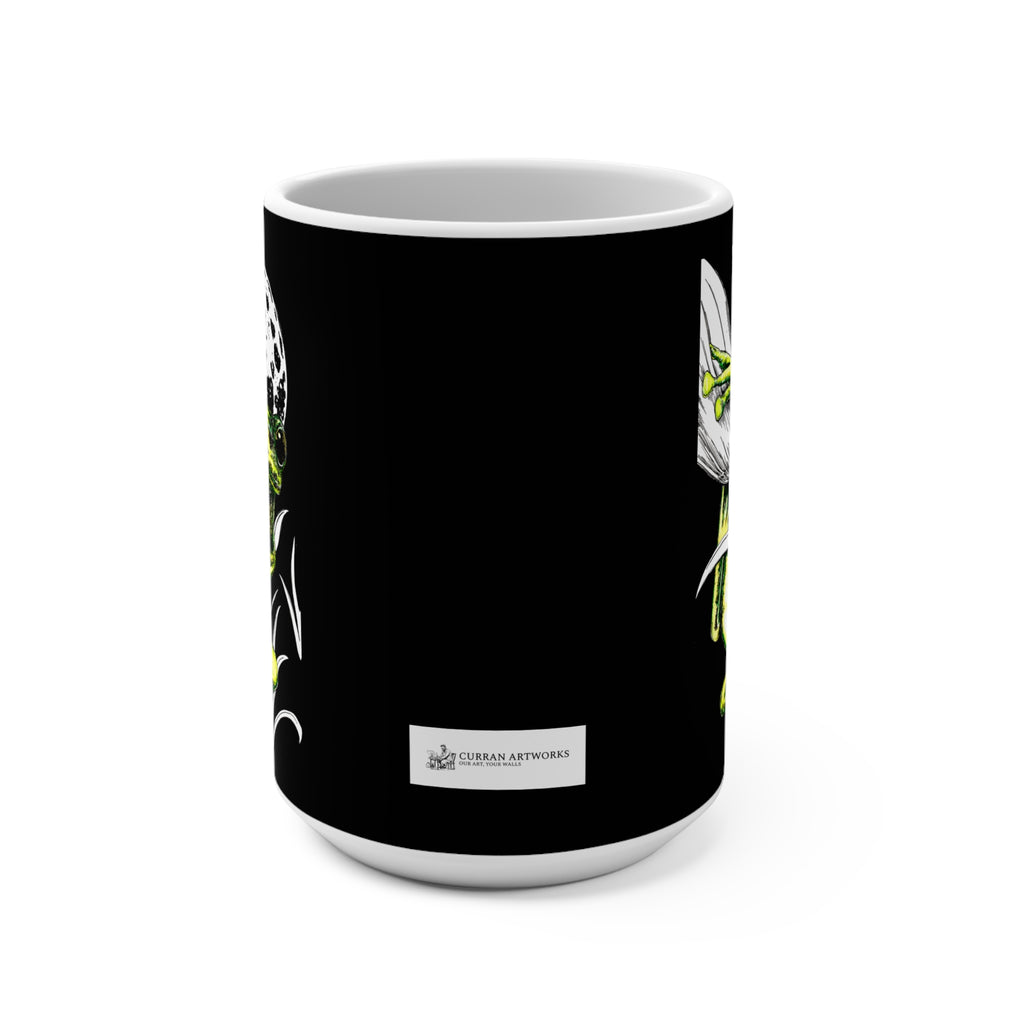 Frog Design Mug - 15oz Ceramic Coffee Cup for Nature Lovers