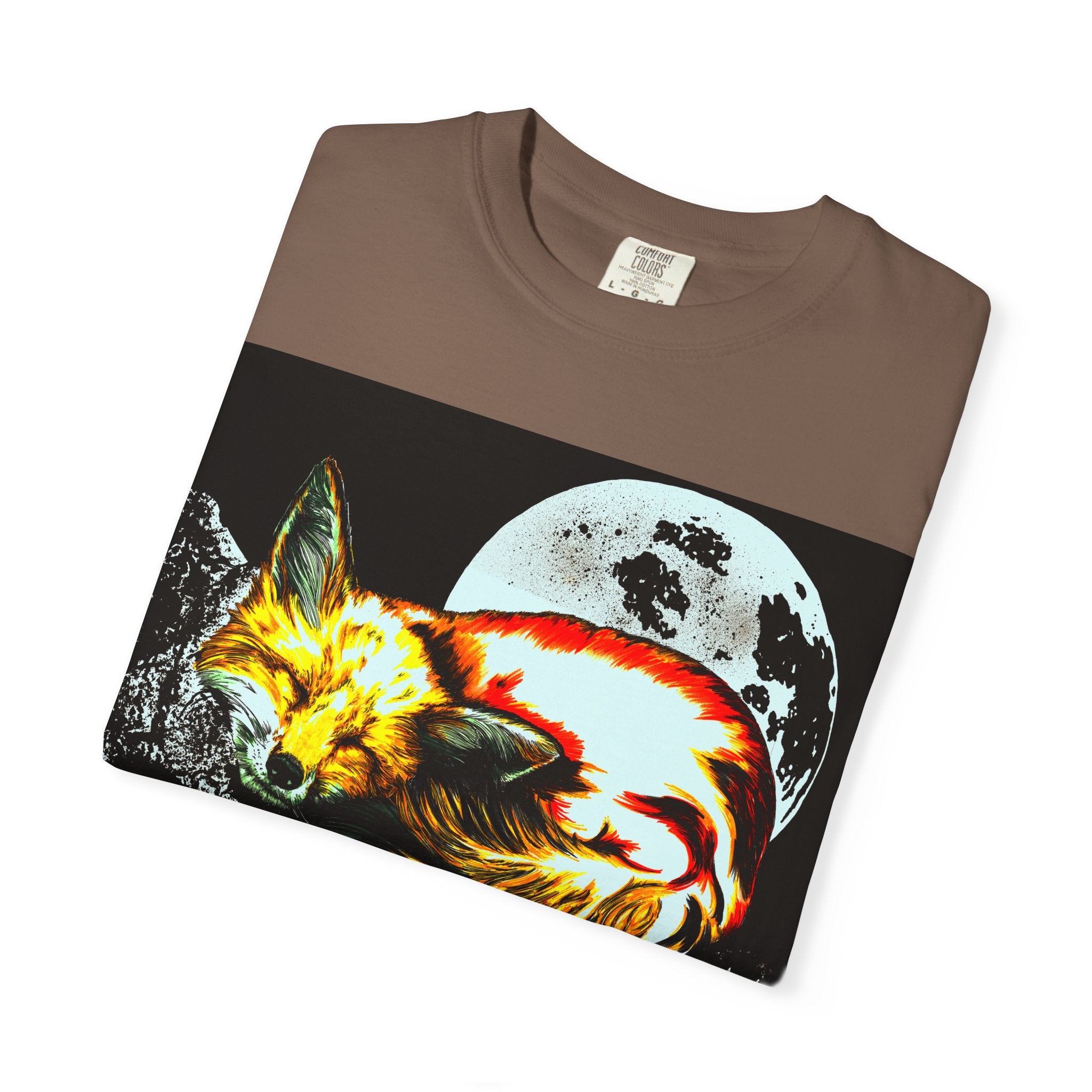 Dreamy Red Fox Graphic Unisex T-Shirt - Night Vibes