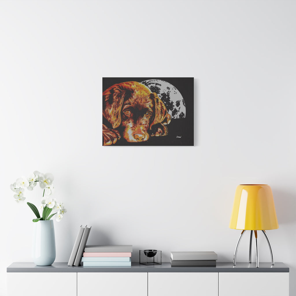Chocolate Lab Puppy Wall Art Print of the Original