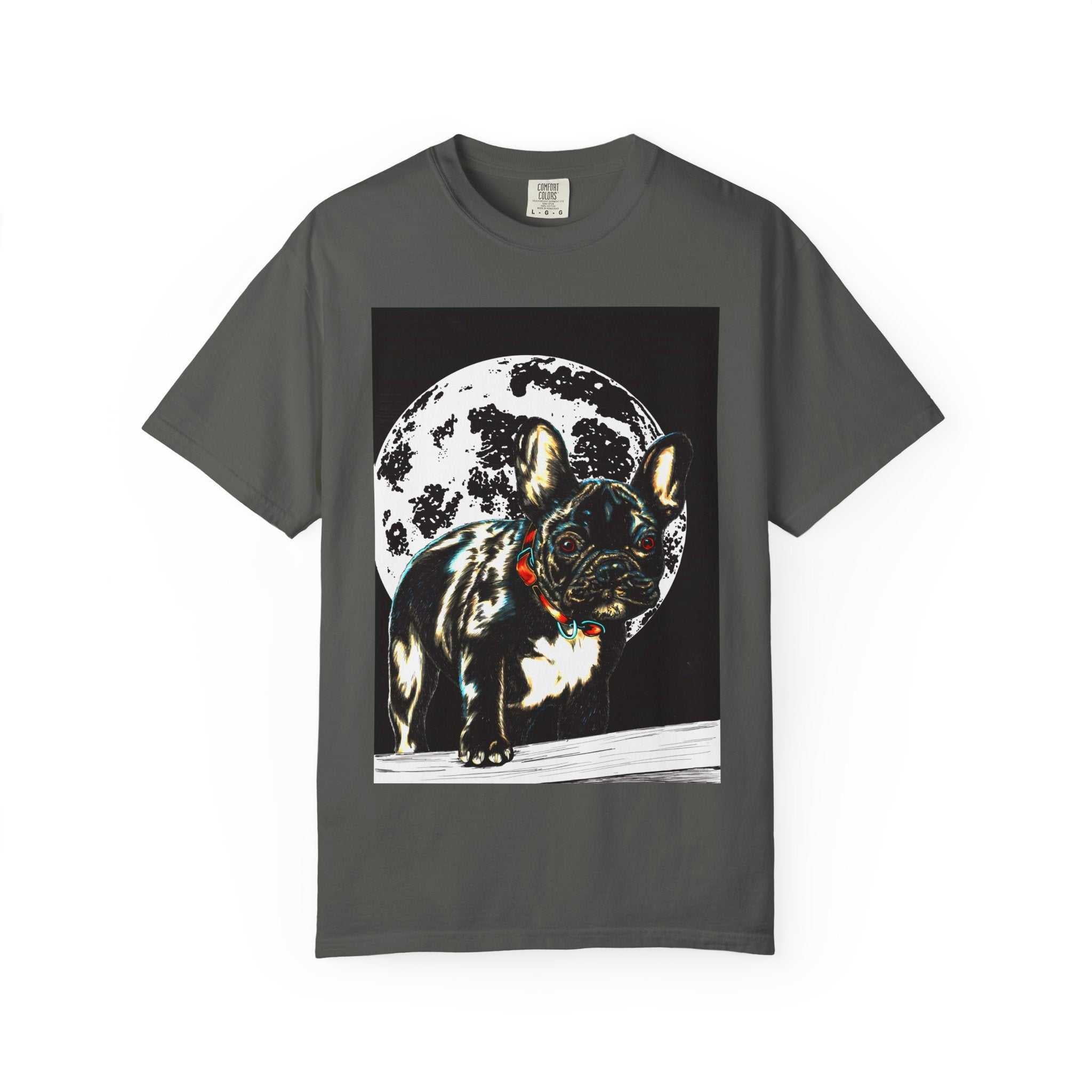 Moonlit French Bulldog Unisex T-Shirt - Pet Lovers Gift