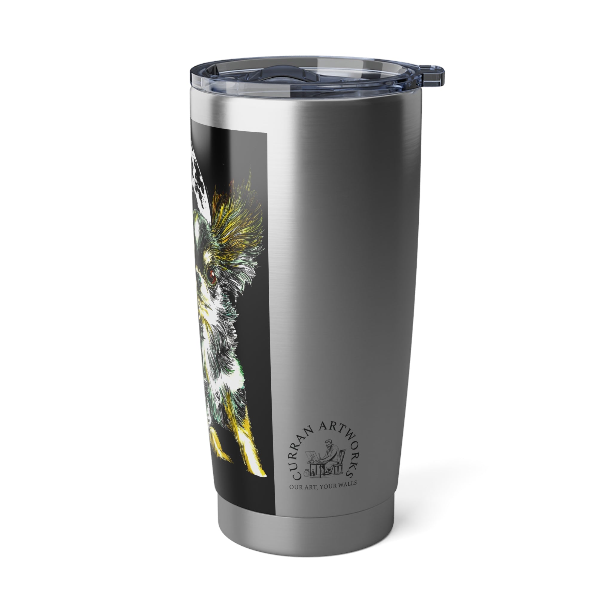 Chihuahua Travel Mug, Original Hand Drawn Artwork
