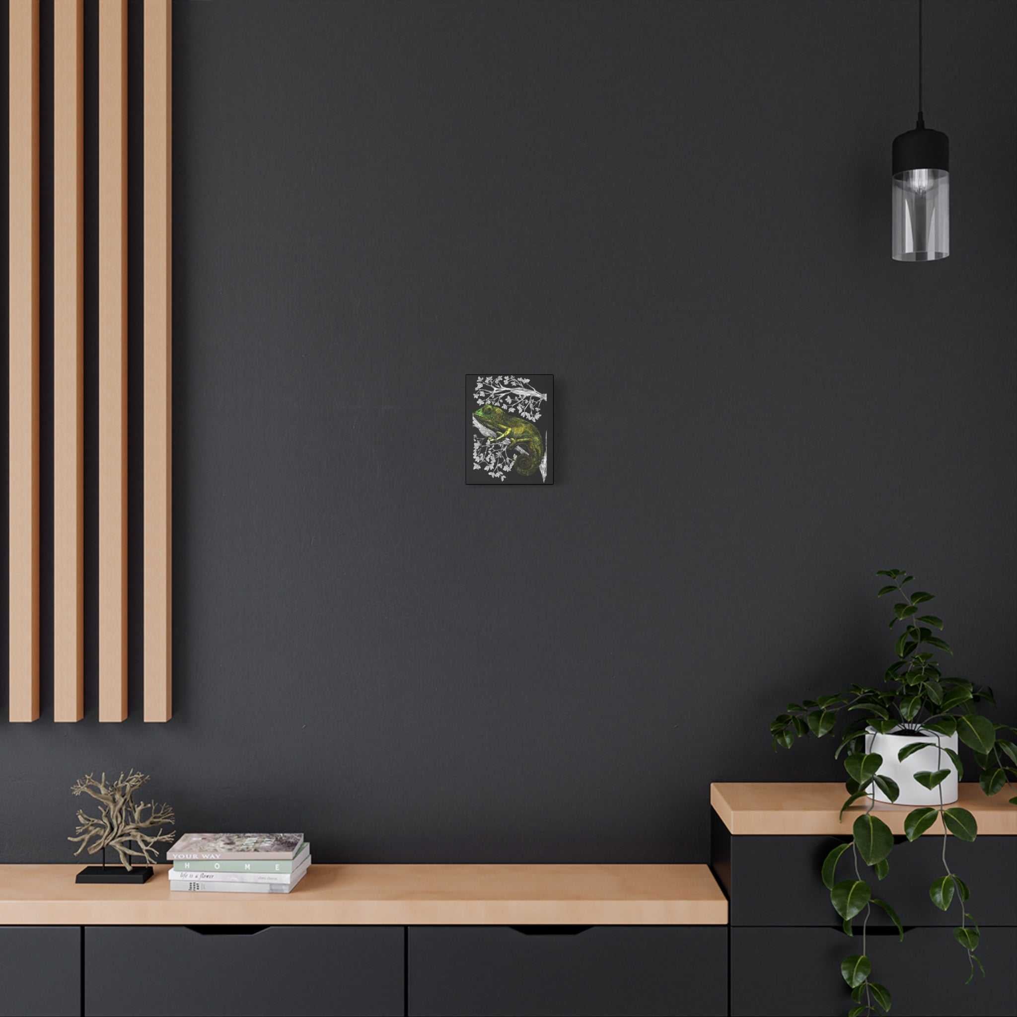 Chameleon in Tree Wall Art Print of the Original wall art