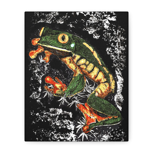 Frog Wall Art Print of the Original, hand drawn wall art