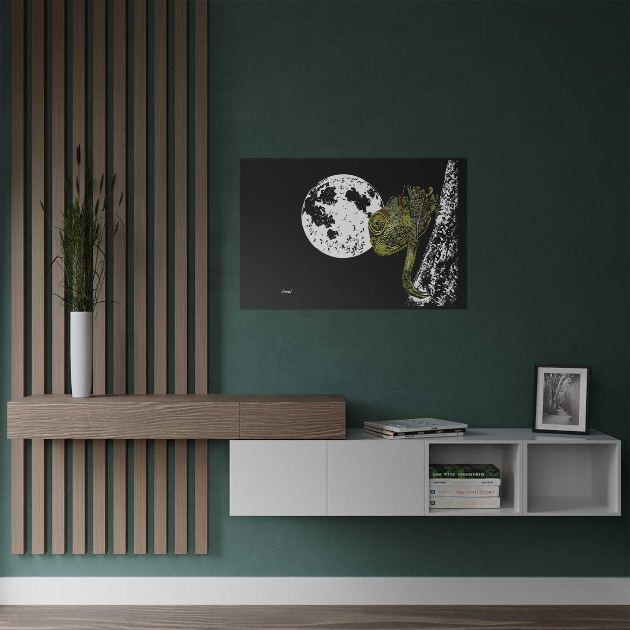 Chameleon Satin Poster - Art Print for Unique Home Decor