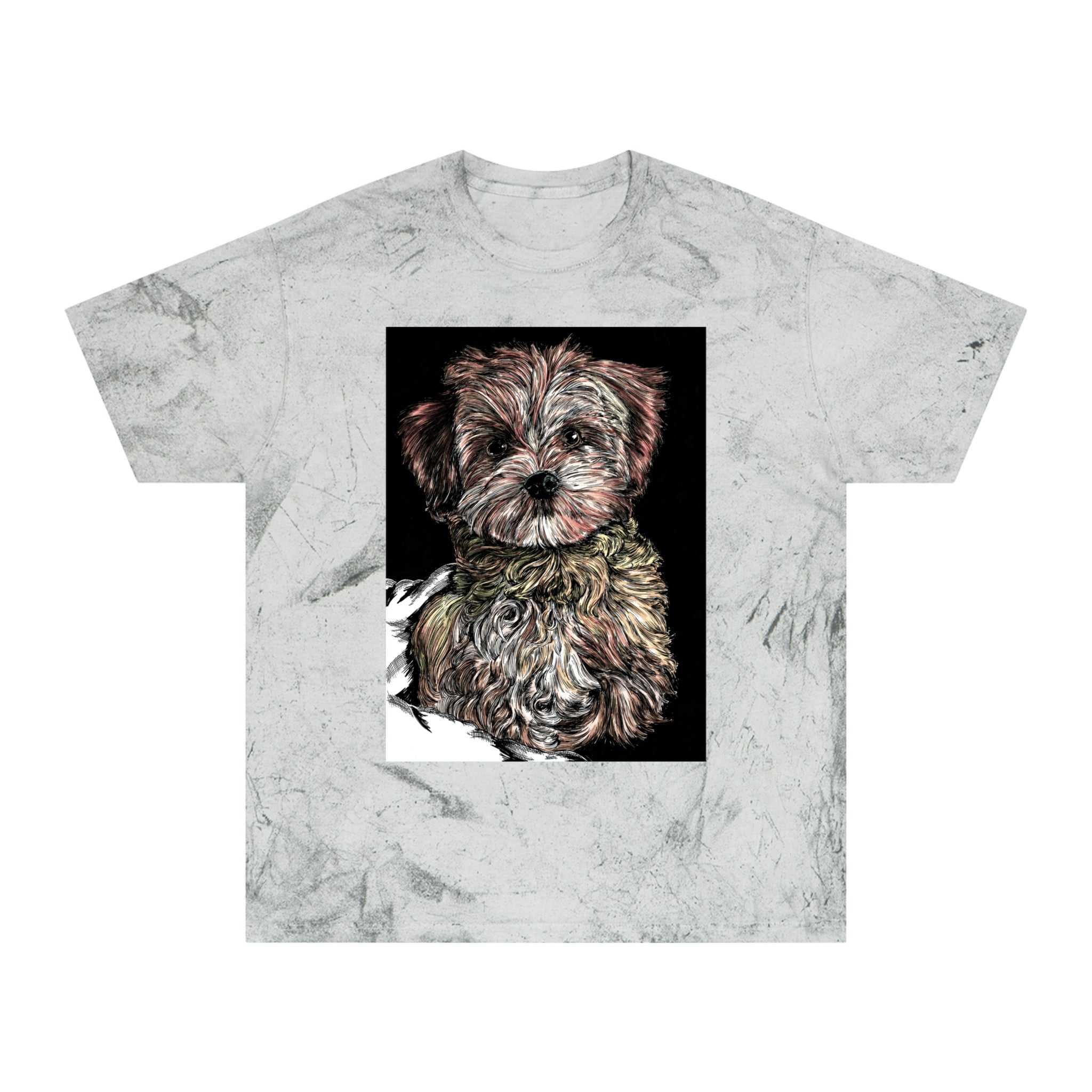Show your love for your furry friends with this Puppy Colorful Art Unisex T-Shirt - Perfect Gift for Pet Lovers. Get yours today!