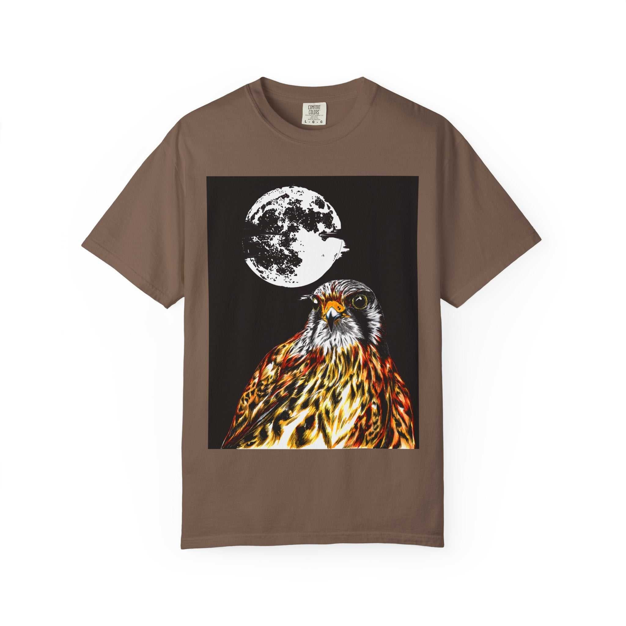 Moonlit Falcon T-Shirt featuring the Original Art