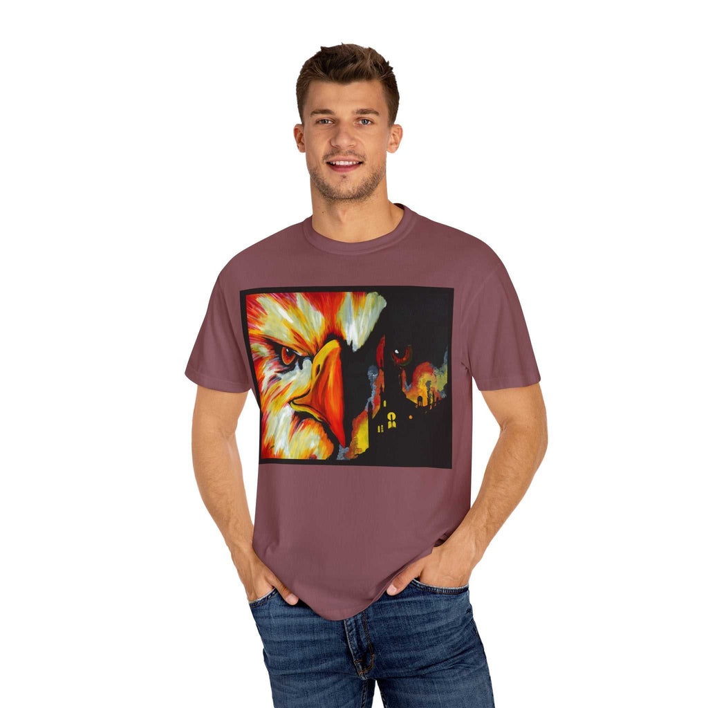Mythical Phoenix Unisex T-Shirt - Eye-Catching Graphic Tee
