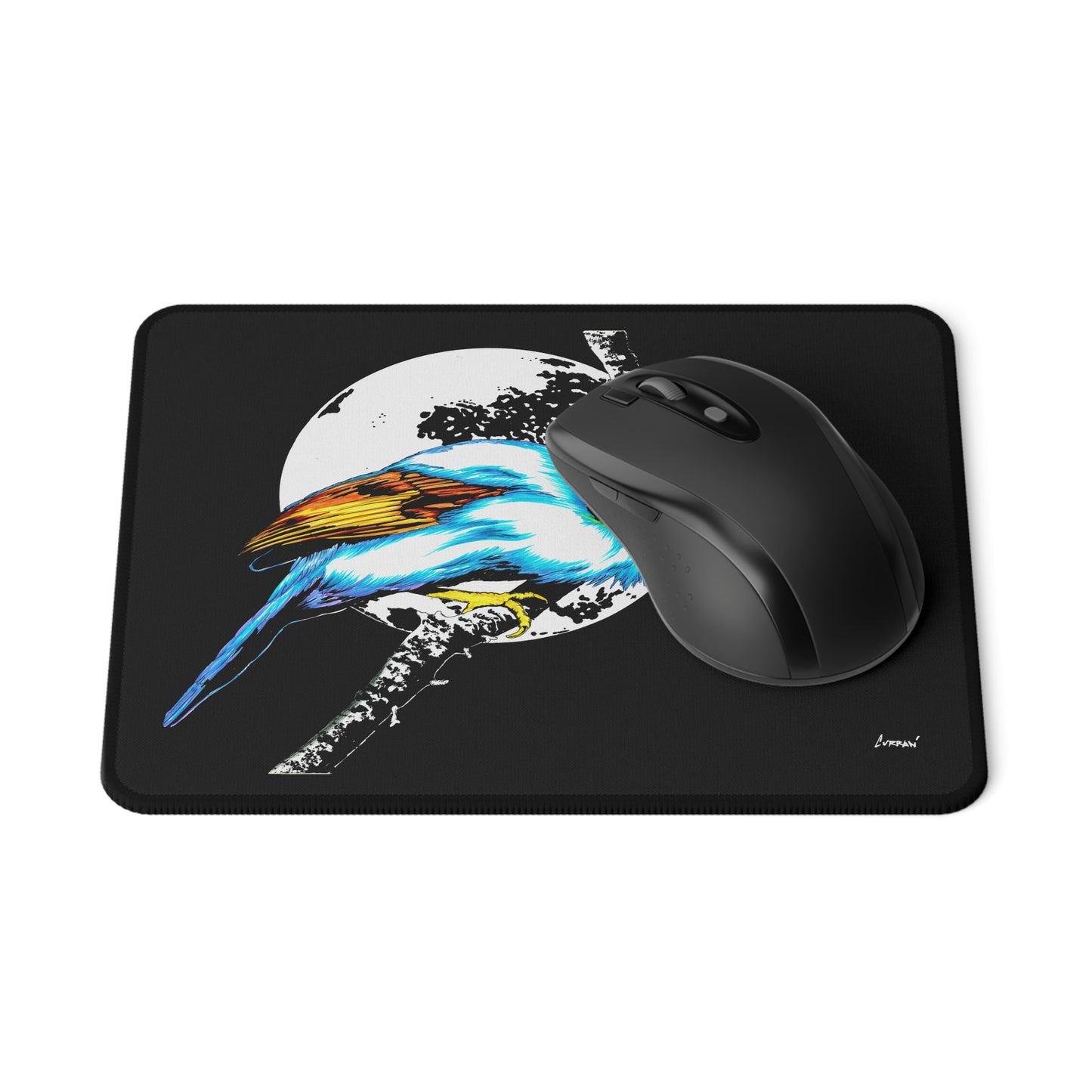 Vibrant Bird Art Non-Slip Gaming Mouse Pad - Perfect Gift for Nature Lovers
