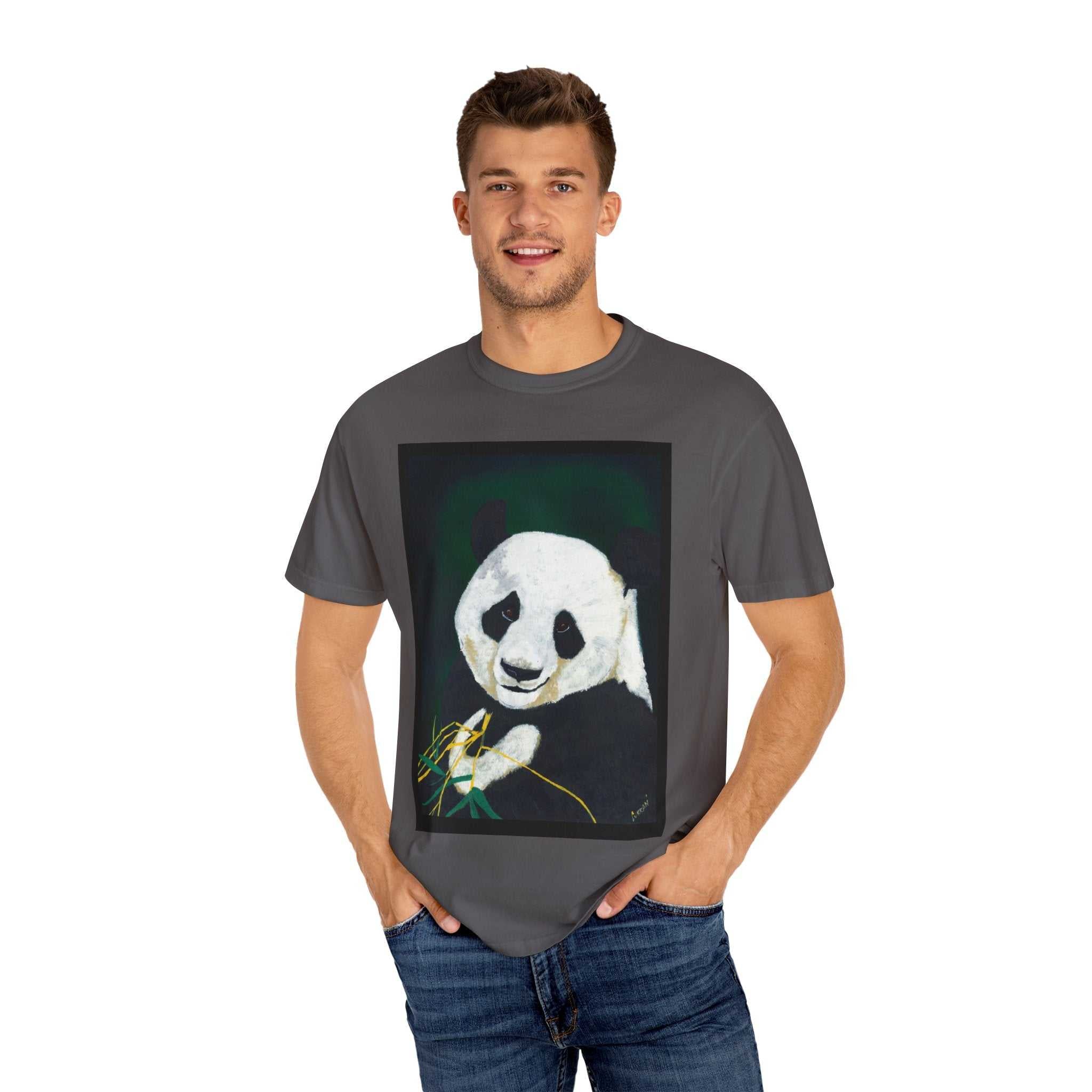 Giant Panda Love T-Shirt | Wildlife Art Tee
