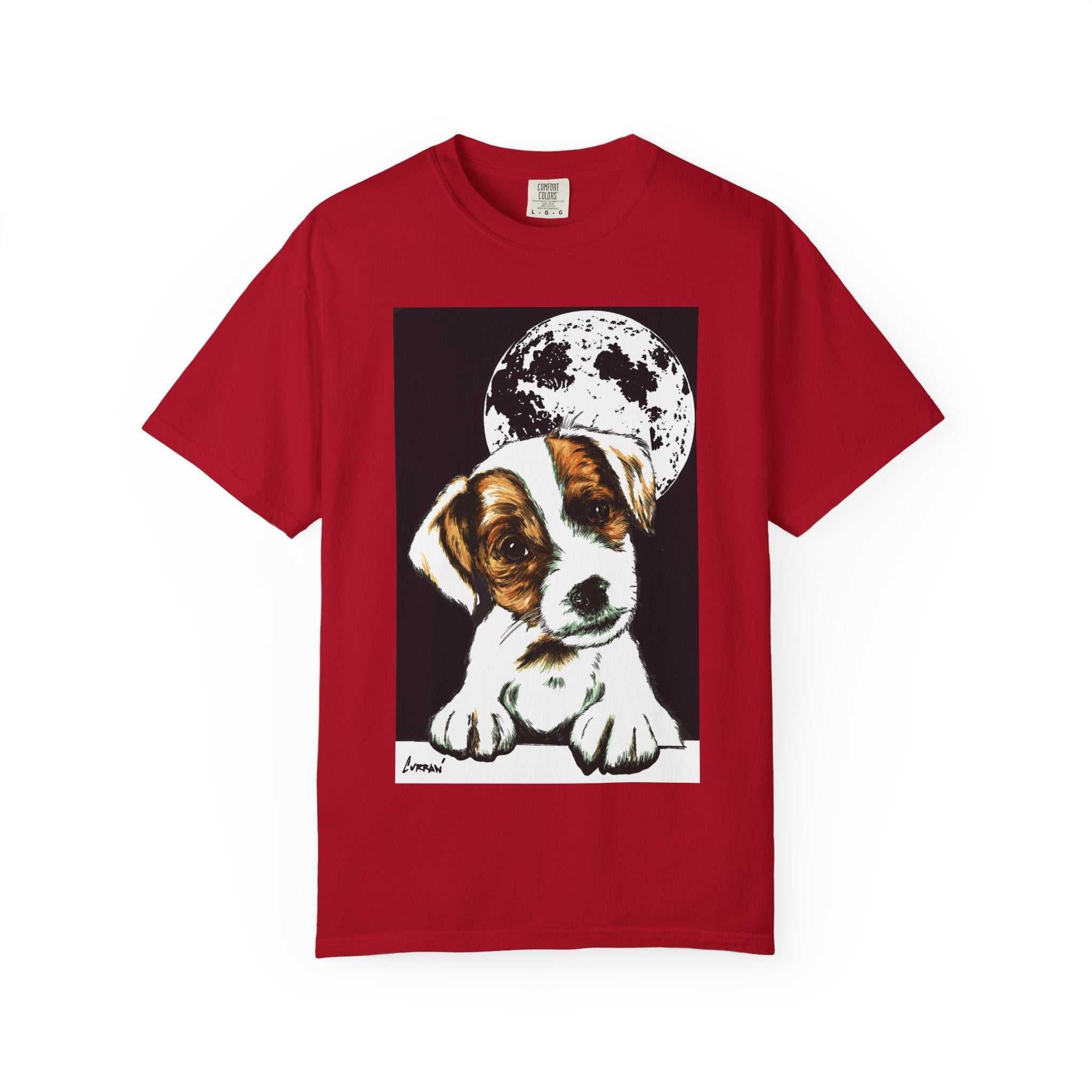 Beagle Puppy-Dyed T-shirt – Perfect for Pet Lovers