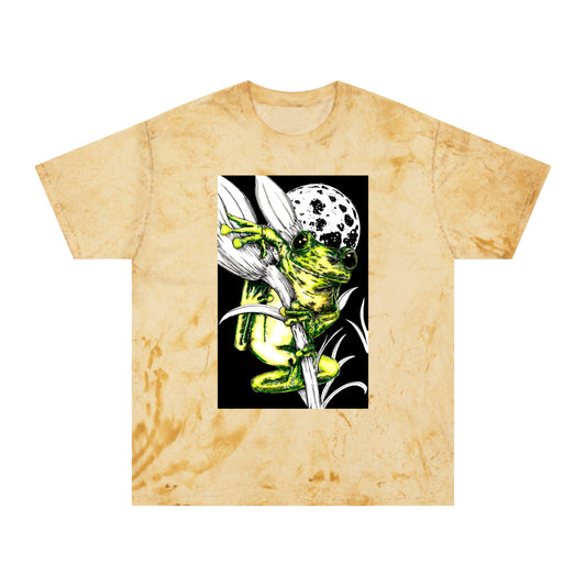 Colorful Frog Art Unisex T Shirt Vibrant Nature Design