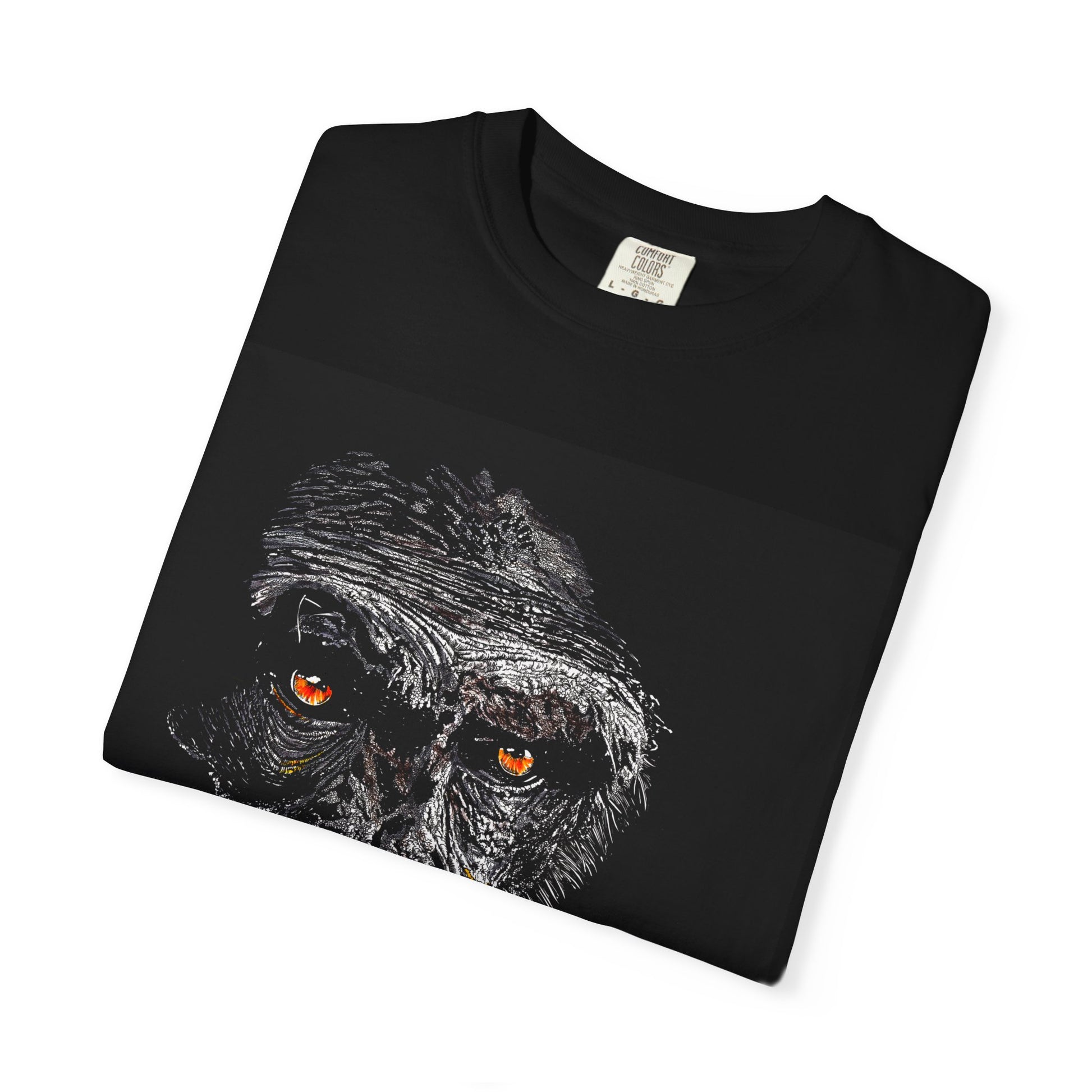 Gorilla Garment-Dyed Art T-Shirt | Unique Unisex Graphic Tee