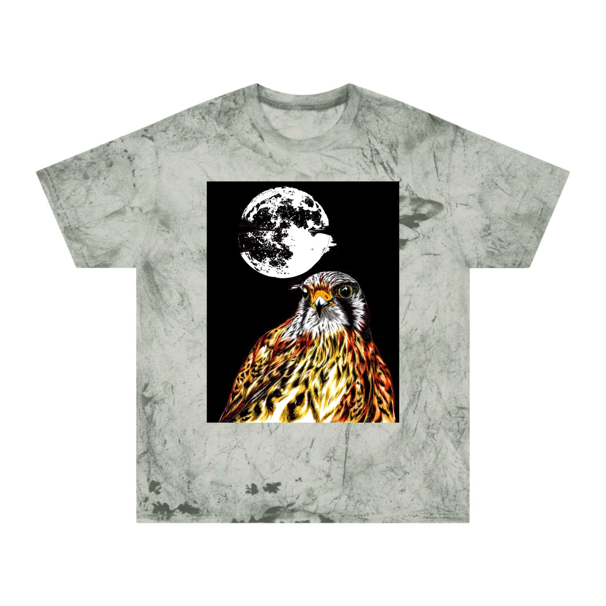 Unisex Color Blast Falcon T-Shirt Bohemian Nature Vibe