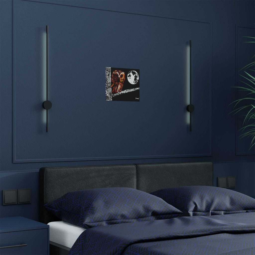 Owl Satin Poster | 300gsm Wall Art for Nature Lovers