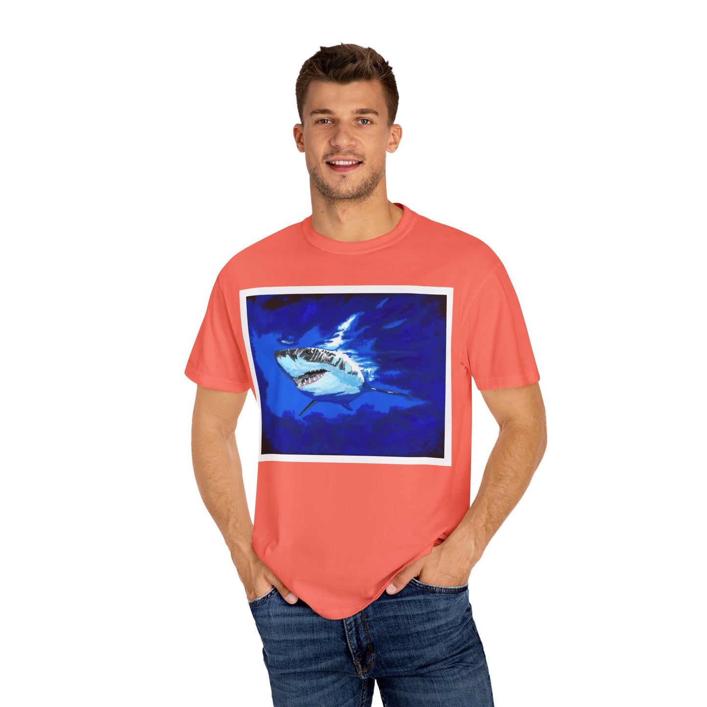 Shark Graphic Unisex T-Shirt - Ocean Adventure Tee