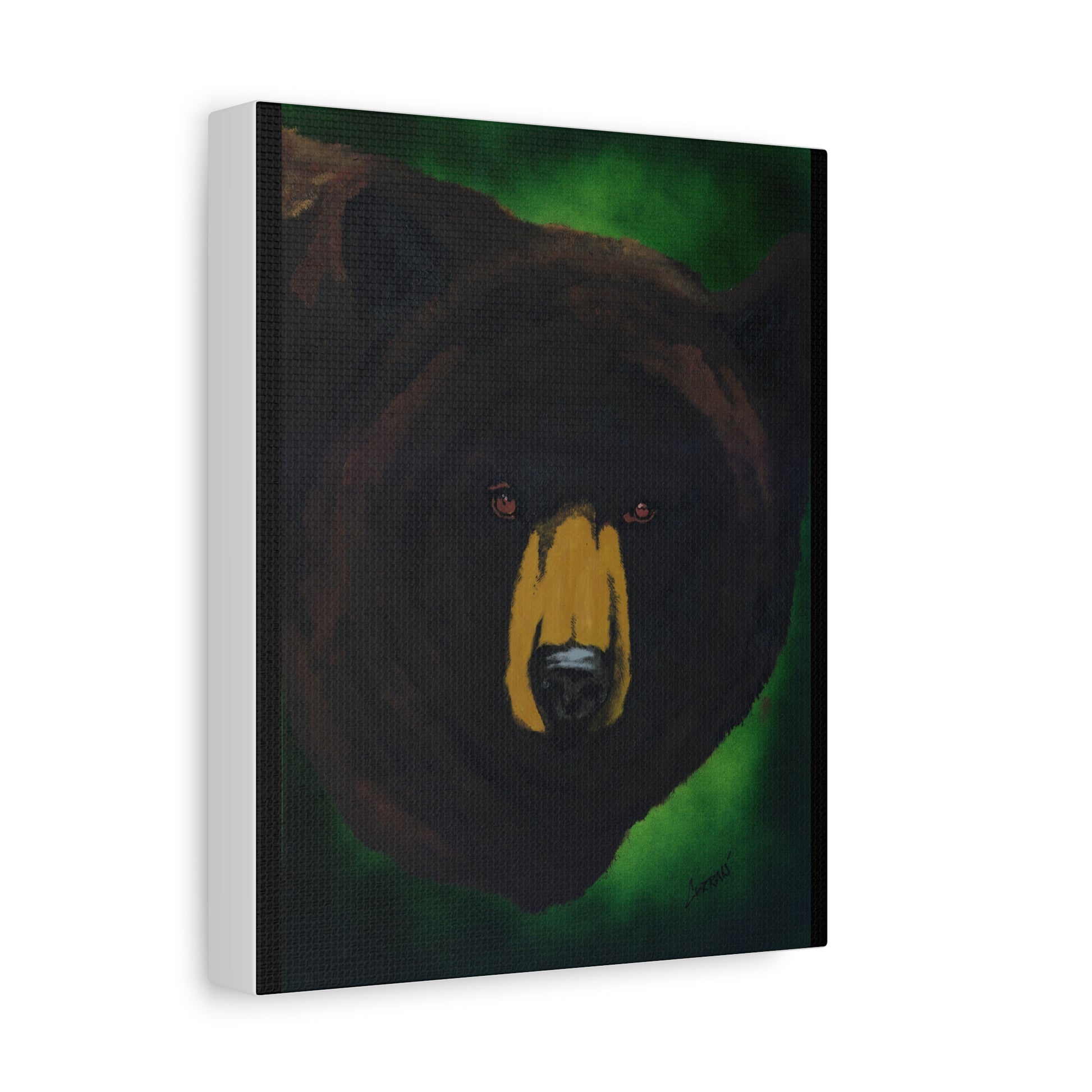 Brown Bear Wall Art, Brown Bear Art Print