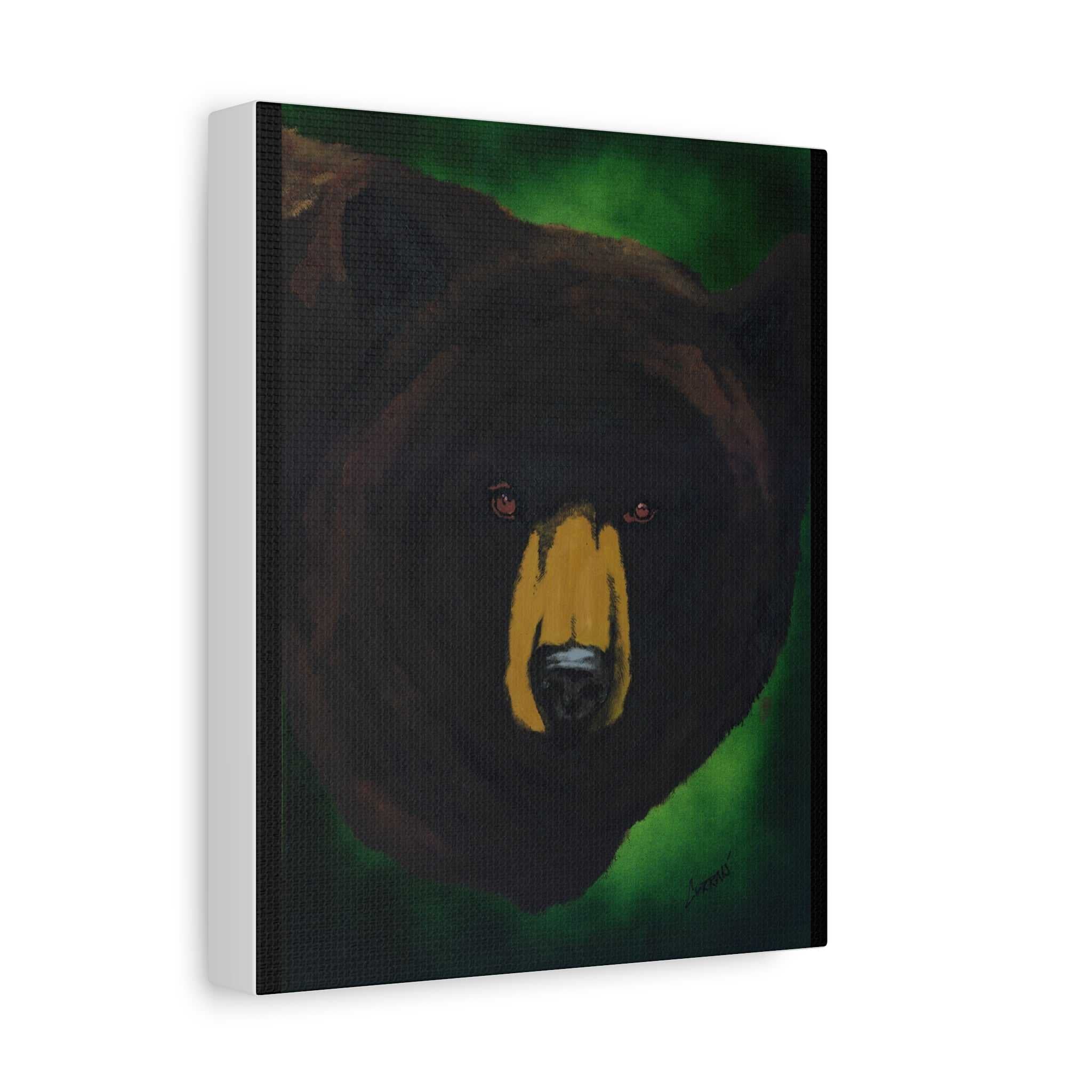 Brown Bear Wall Art, Brown Bear Art Print