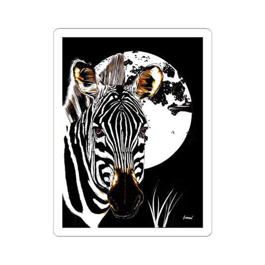Zebra Kiss-Cut Stickers - Chic Home Decor & Accessories
