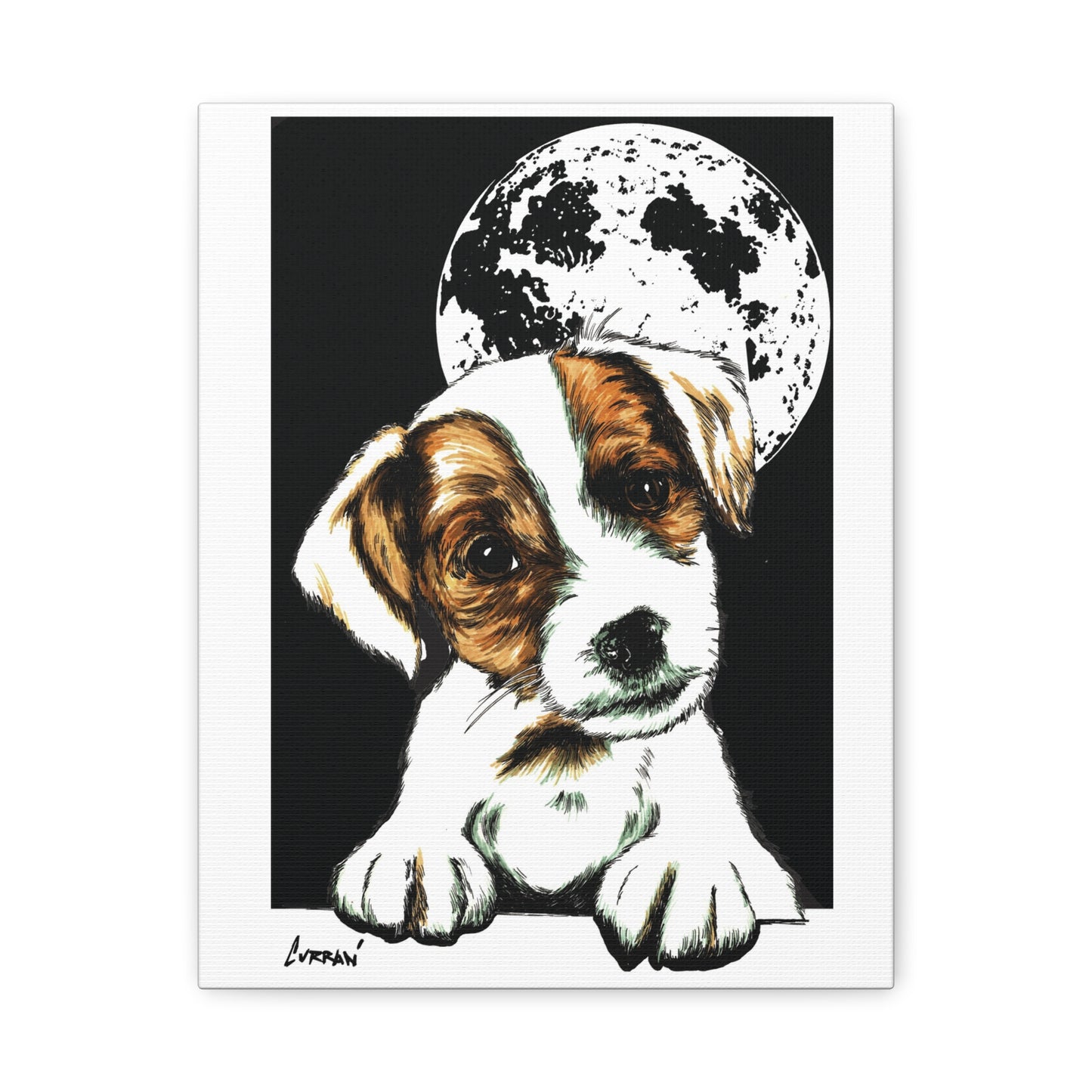 Beagle Wall Art Print of the Original, hand drawn wall art