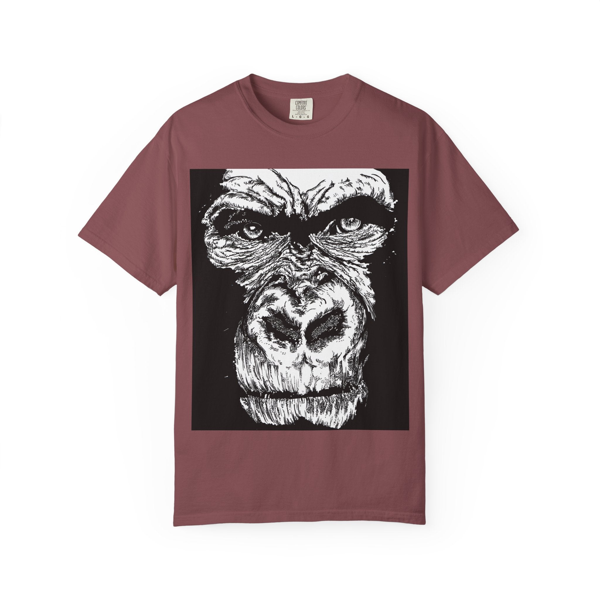Gorilla Graphic T-Shirt - Unisex Animal Print Tee