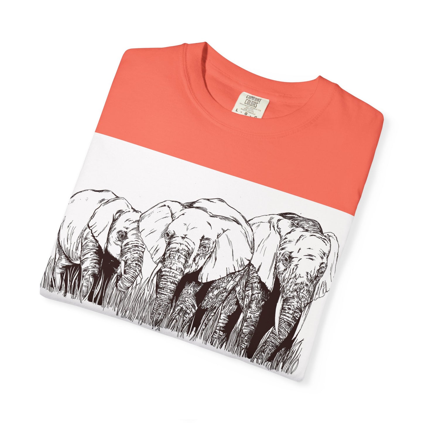 Eco-Friendly Elephant Graphic Unisex T-Shirt