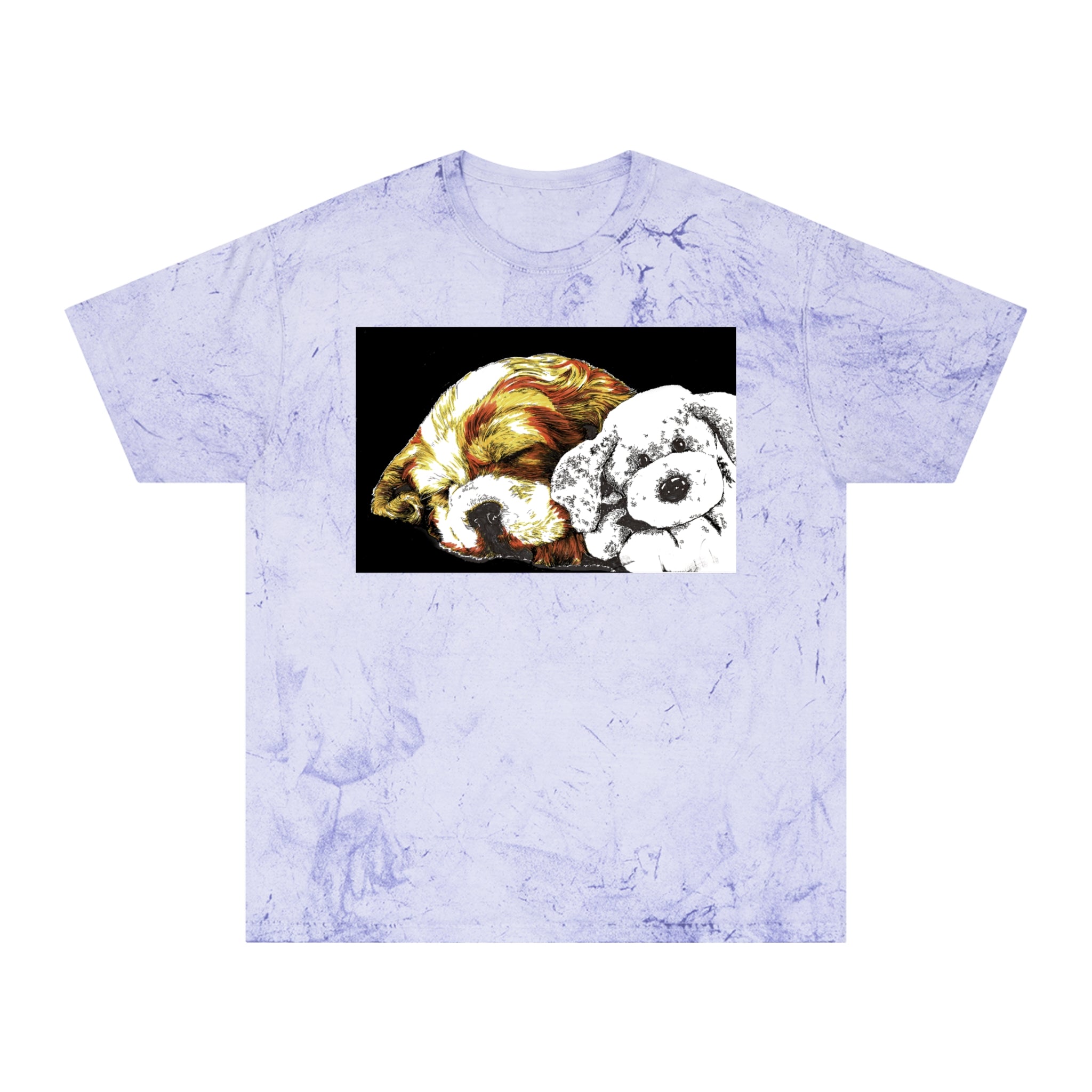 Color Blast Cocker Spaniel Unisex T-Shirt
