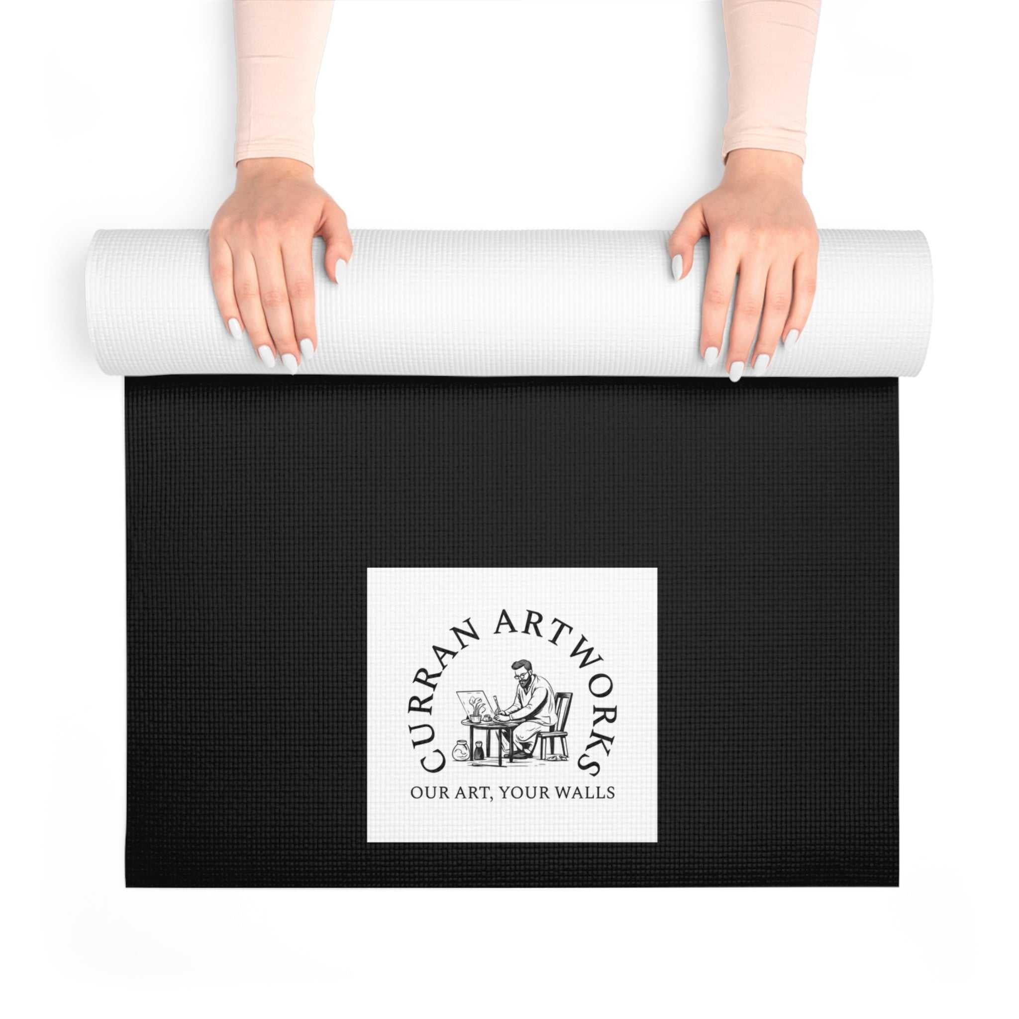 Parrot Yoga Mat, Artistic Yoga Mat, Bird Art Yoga Mat,