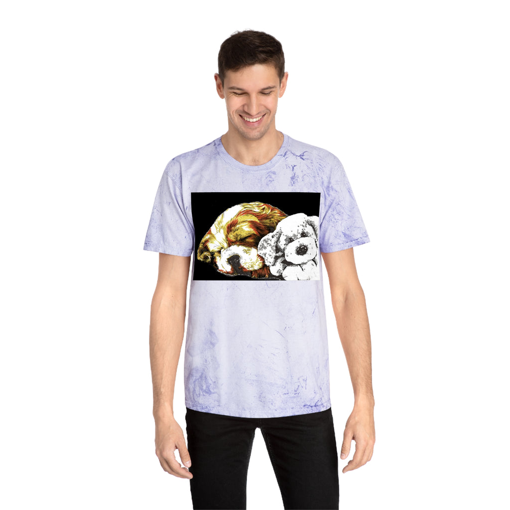 Color Blast Cocker Spaniel Unisex T-Shirt