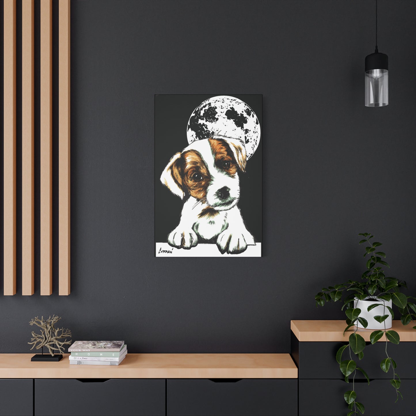 Beagle Wall Art Print of the Original, hand drawn wall art