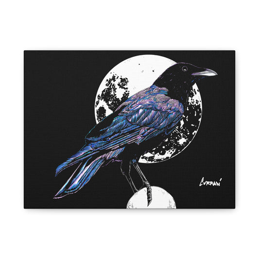 Crow Art – Original Hand-Drawn Unique, Detailed Illustration