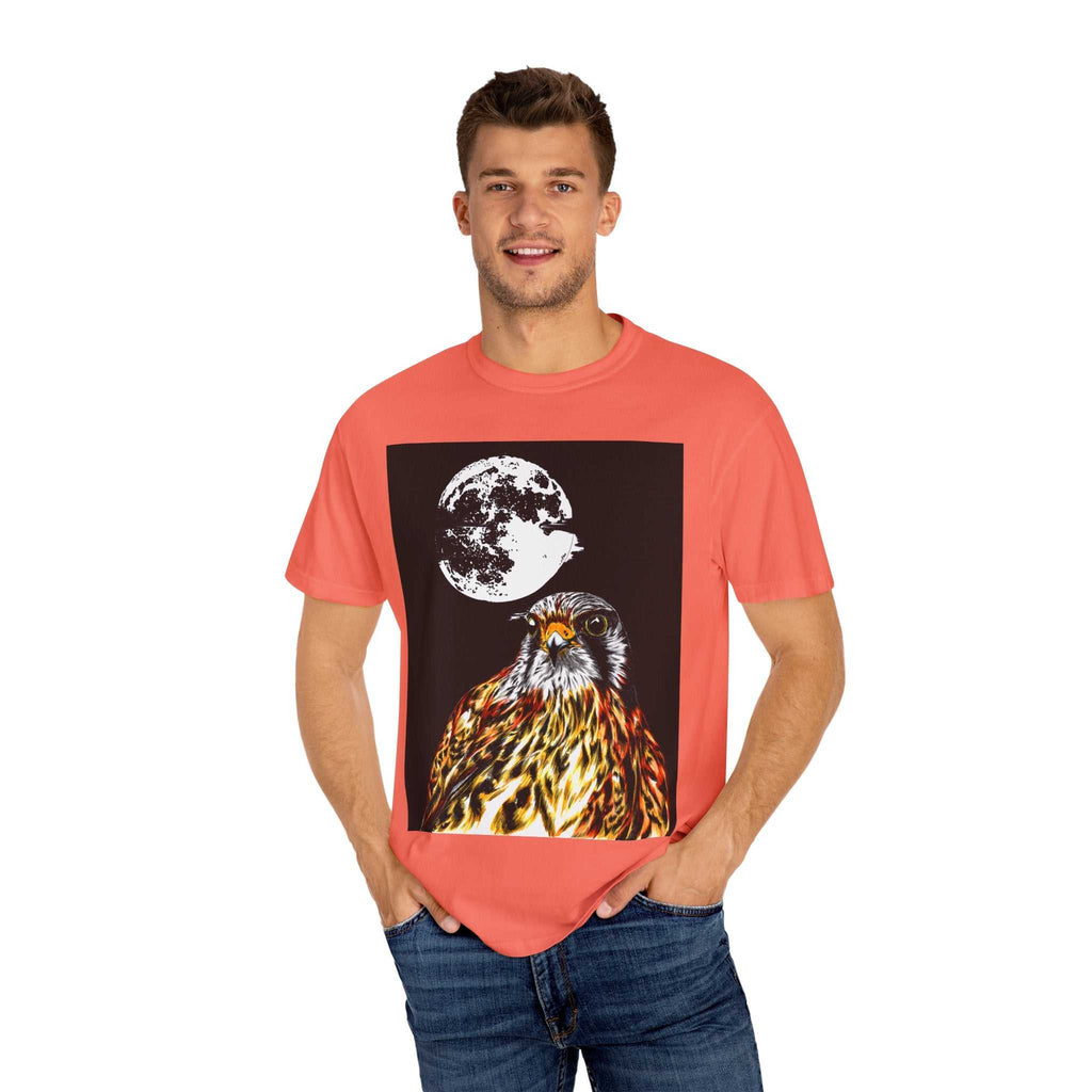 Moonlit Falcon T-Shirt featuring the Original Art