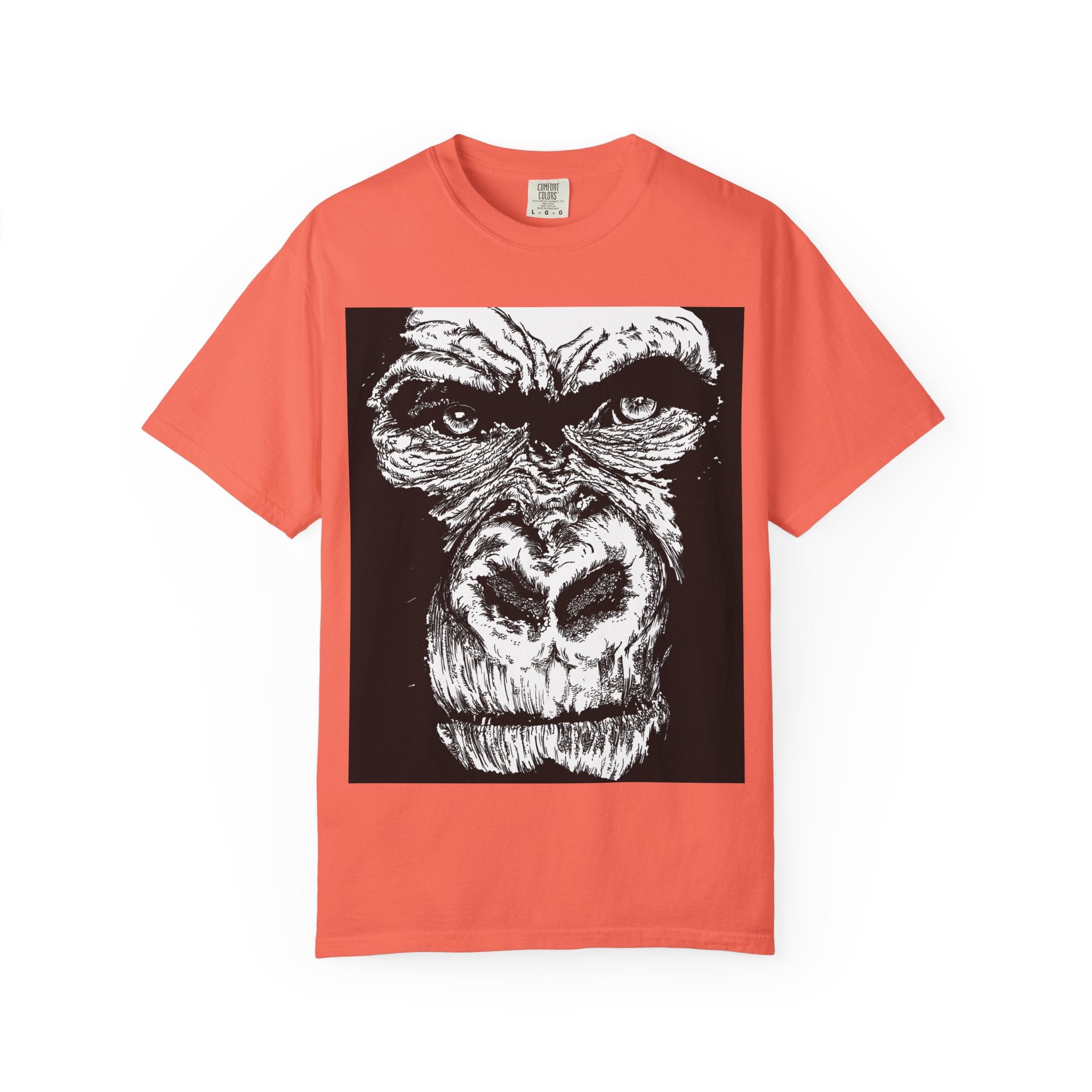 Gorilla Graphic T-Shirt - Unisex Animal Print Tee