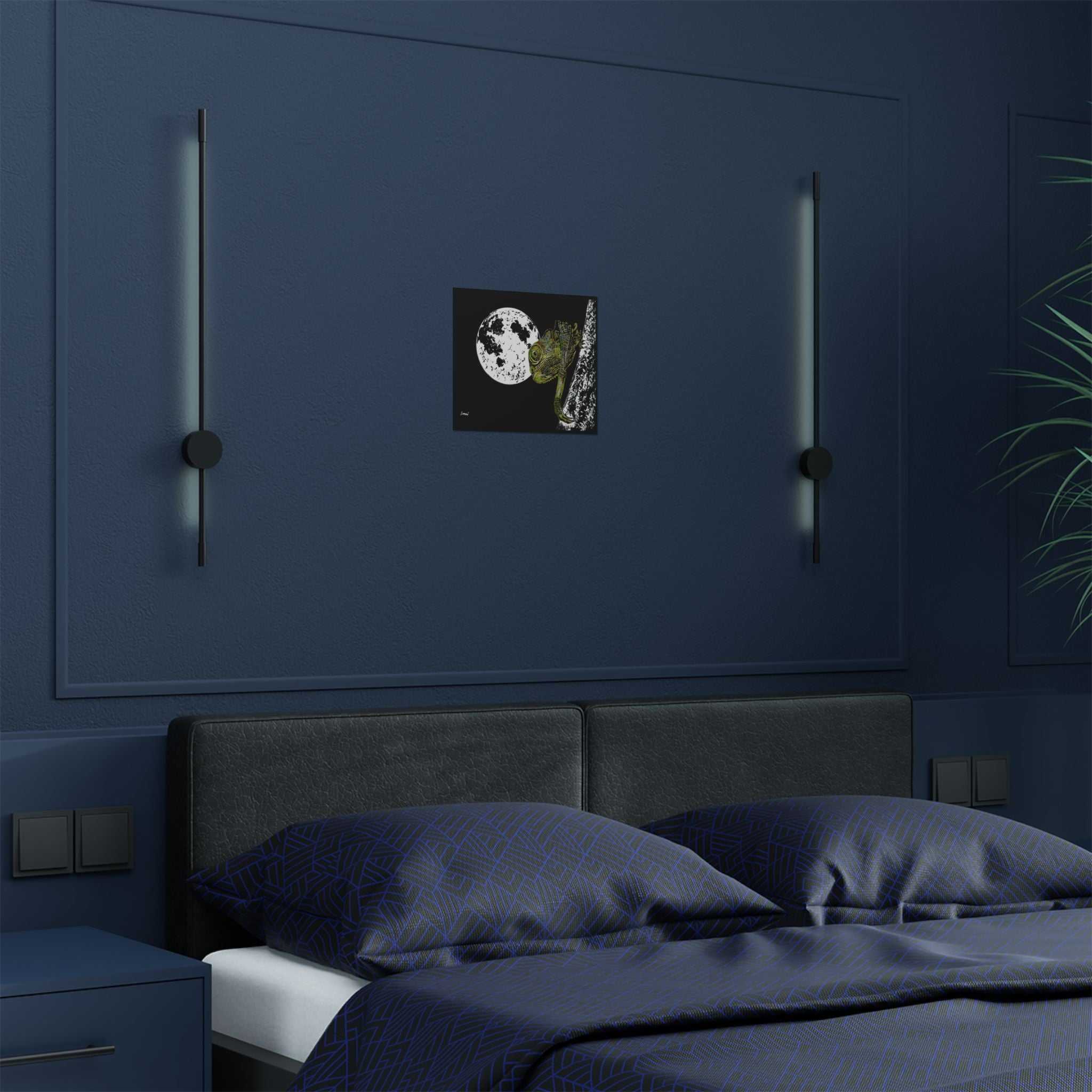 Chameleon Satin Poster - Art Print for Unique Home Decor