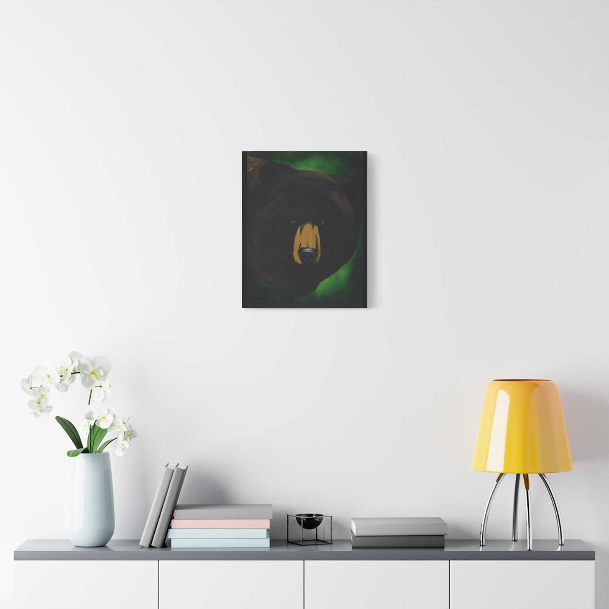 Brown Bear Wall Art, Brown Bear Art Print