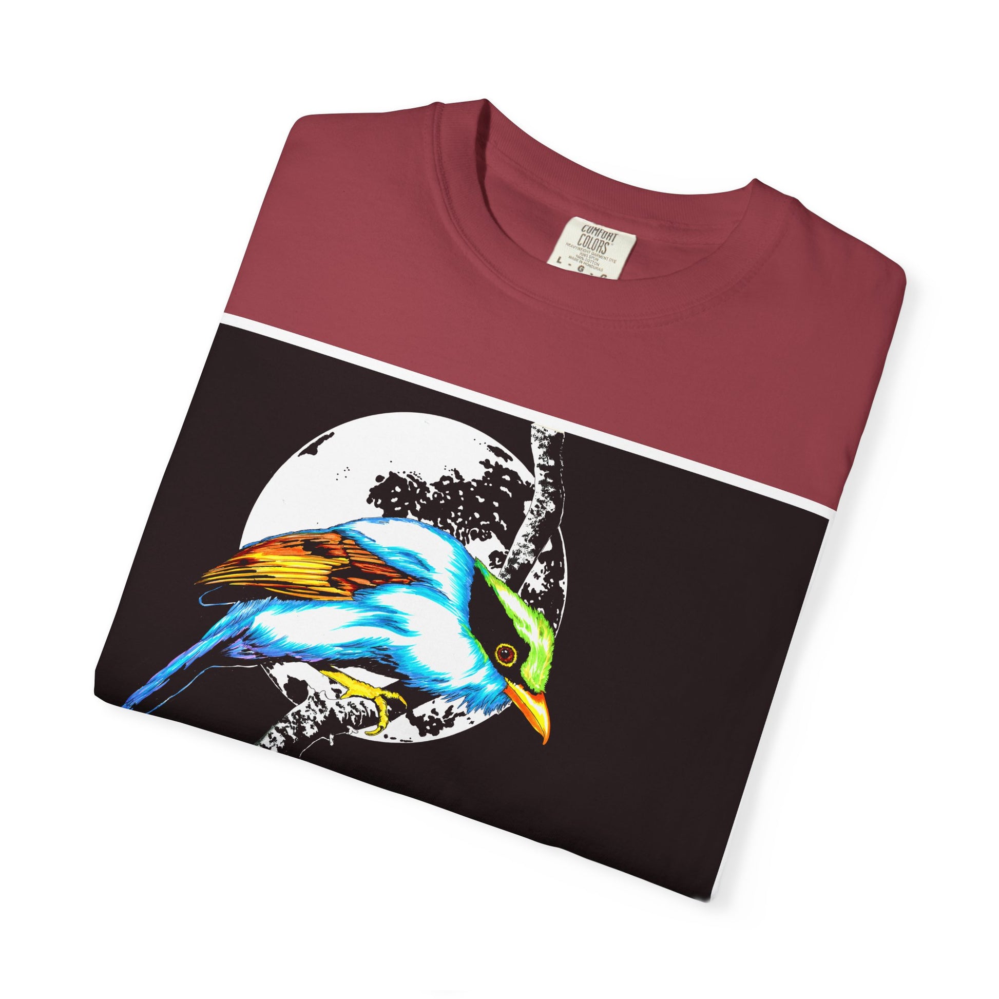 Colorful Bird Graphic Unisex T-Shirt - Nature Lover Apparel